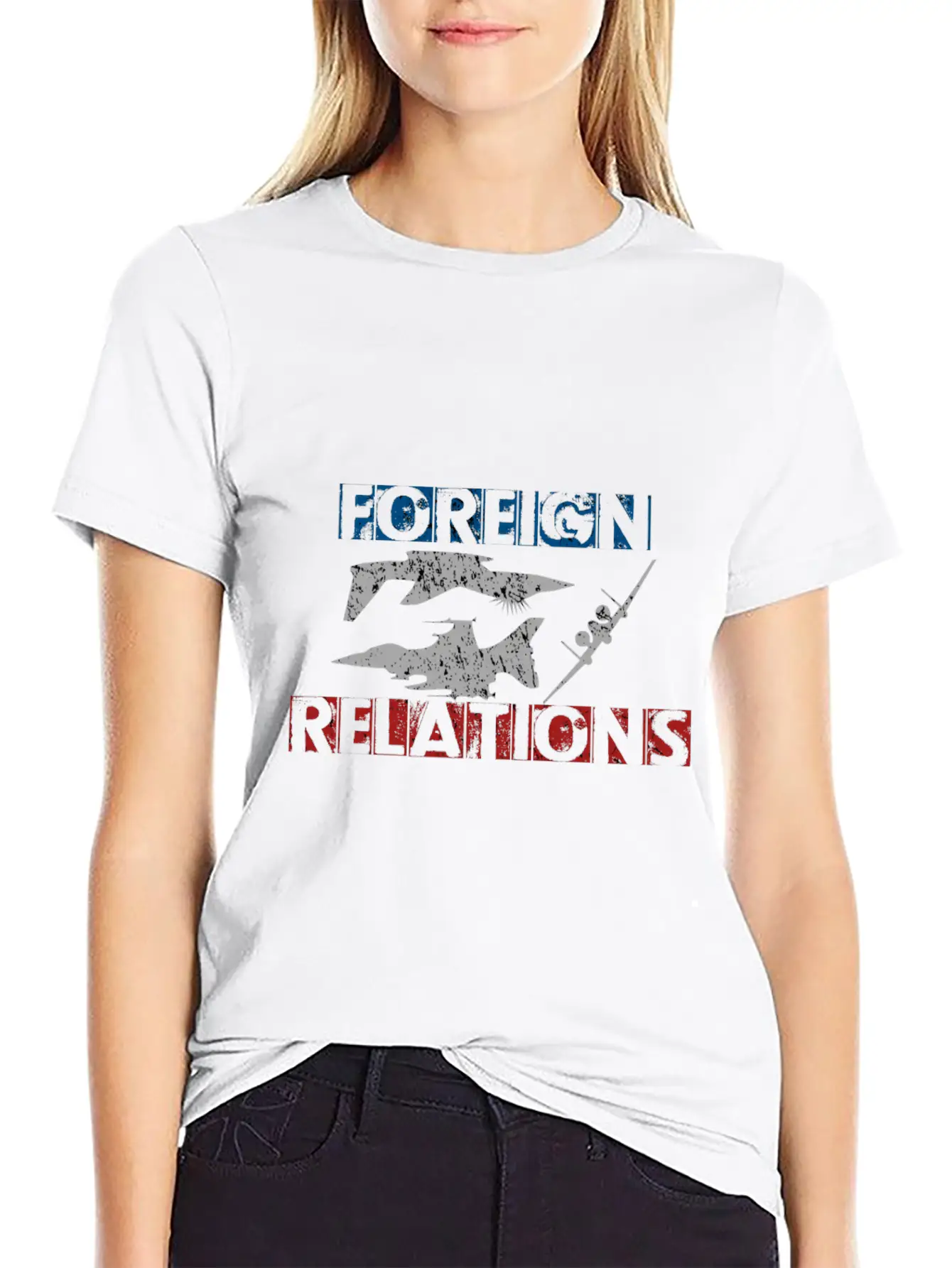 Foreign Relations - Air Force Fighter Tornado Euro Breathable Soft Cotton T-Shirt – Timeless Casual Look
