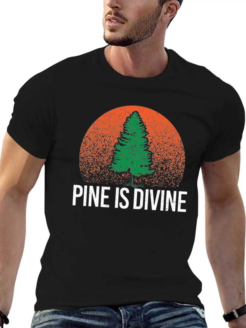 Forest Essential Cotton Tee For Daily Outfits – Unisex Style