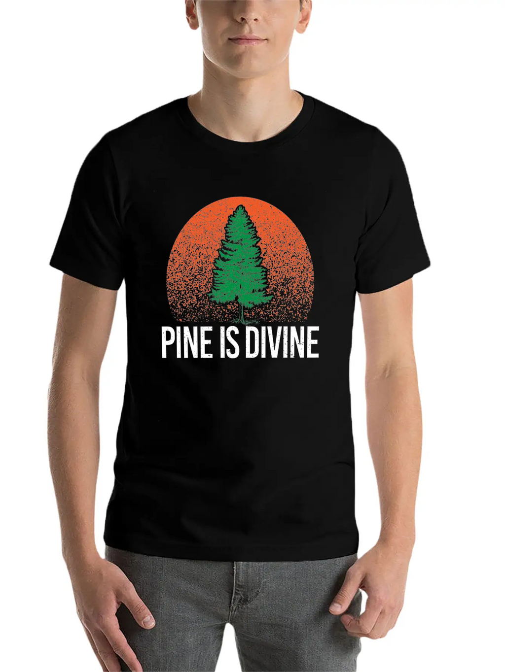 Forest Essential Cotton Tee For Daily Outfits – Unisex Style