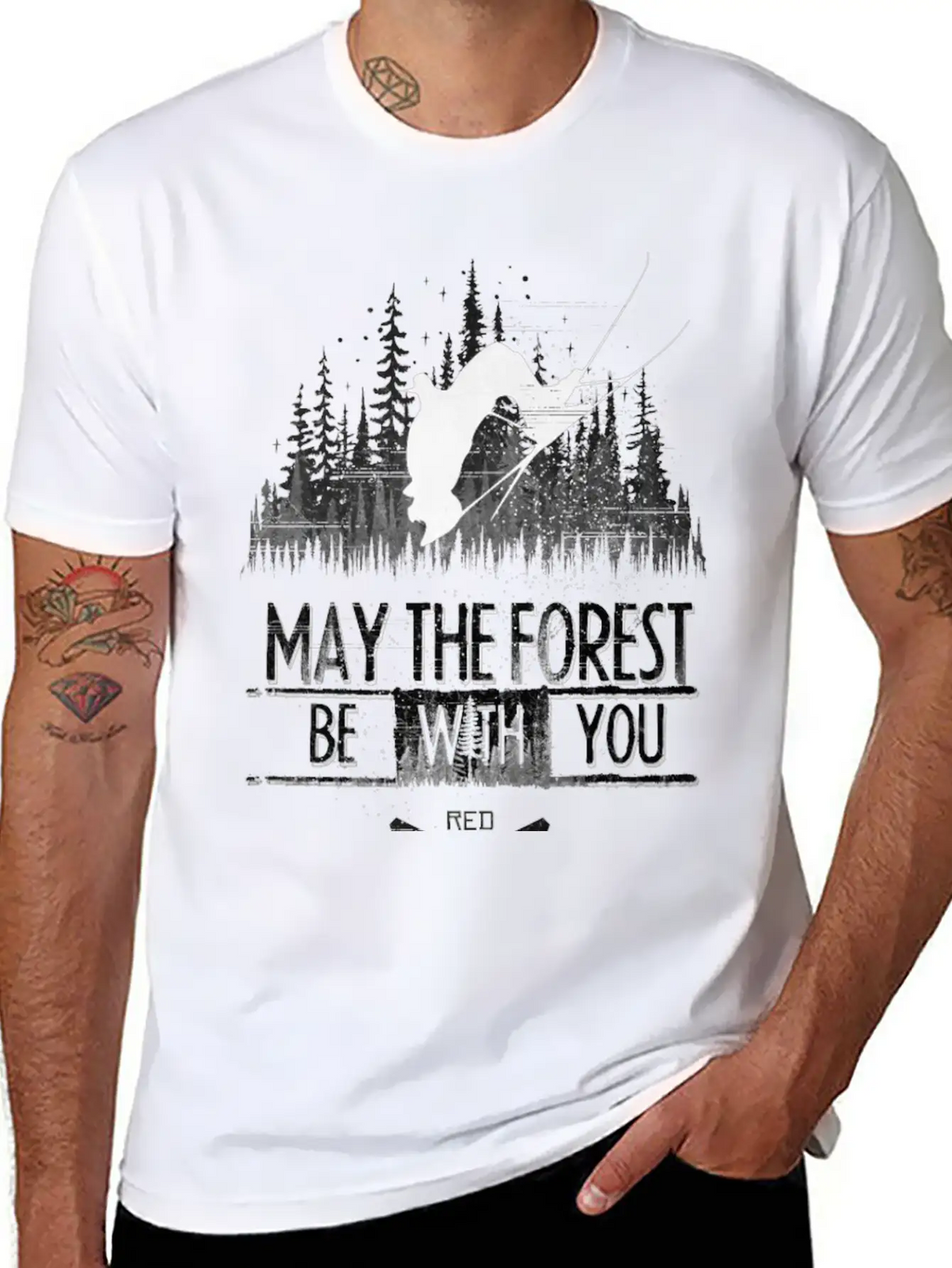 Forest Ski Classic Cotton Tee – Unisex Comfort For Any Season