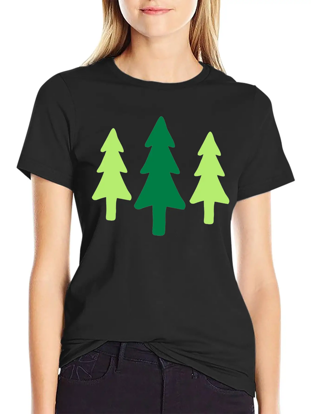 Forest Tree Forester Nature Spruce Fir Xmas Gift Breathable Graphic T-Shirt – Perfect For Casual Days