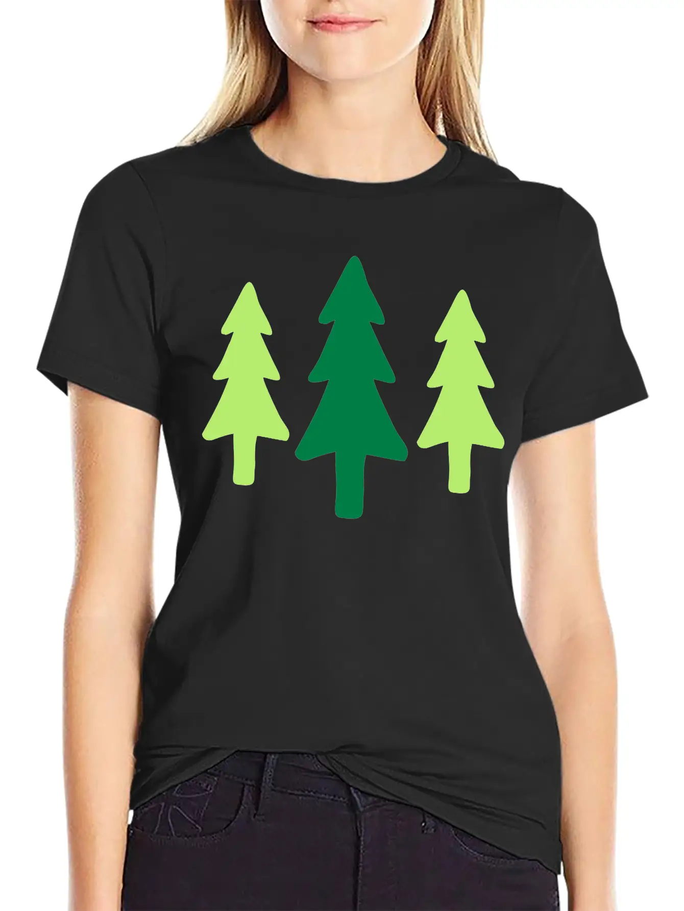 Forest Tree Forester Nature Spruce Fir Xmas Gift Breathable Graphic T-Shirt – Perfect For Casual Days
