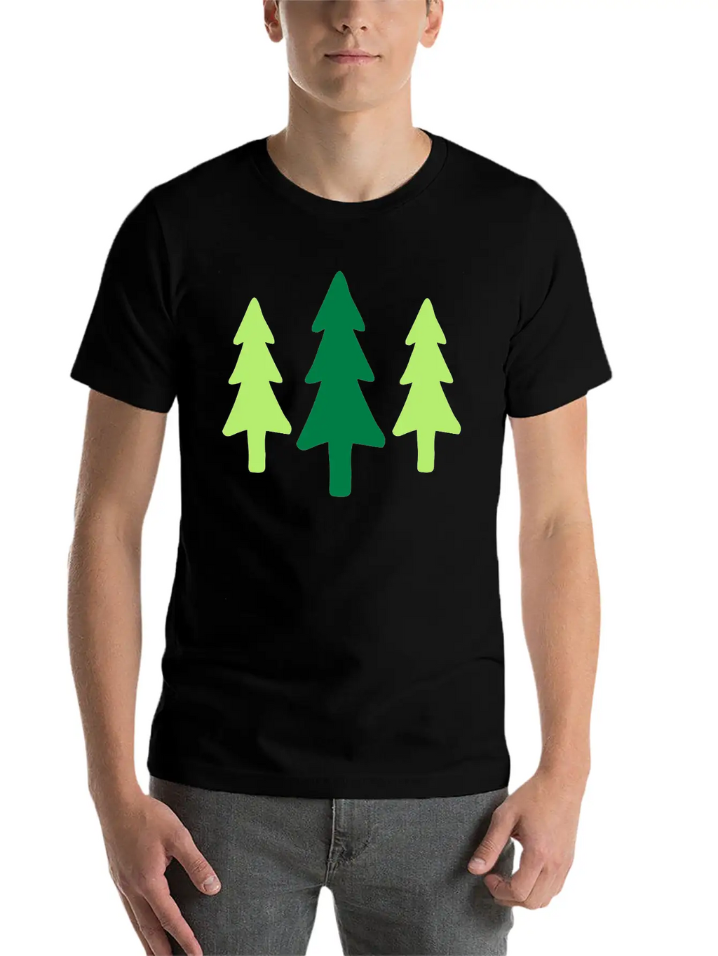 Forest Tree Forester Nature Spruce Fir Xmas Gift Breathable Graphic T-Shirt – Perfect For Casual Days
