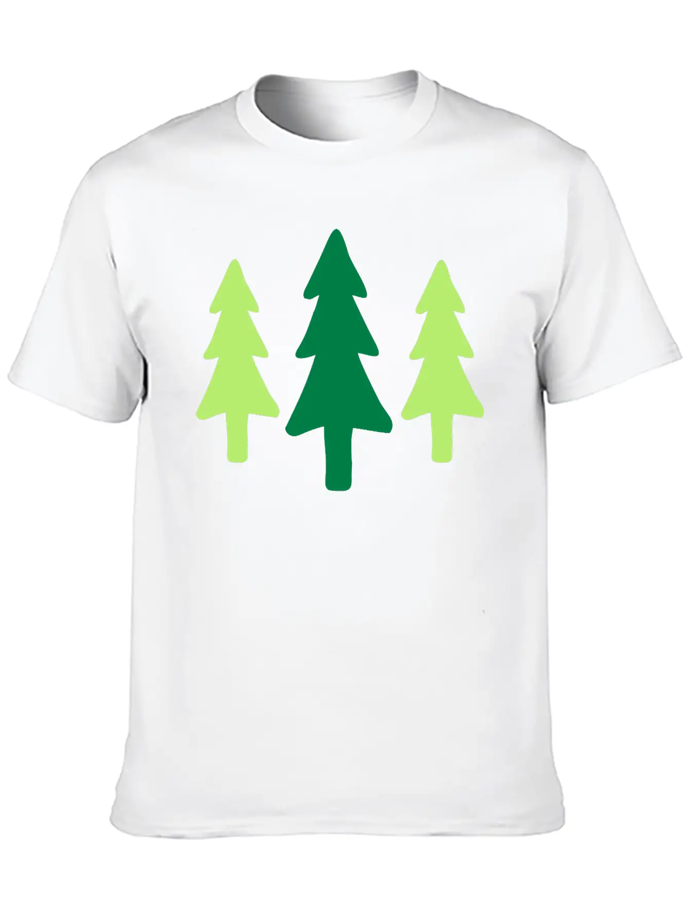Forest Tree Forester Nature Spruce Fir Xmas Gift Breathable Graphic T-Shirt – Perfect For Casual Days