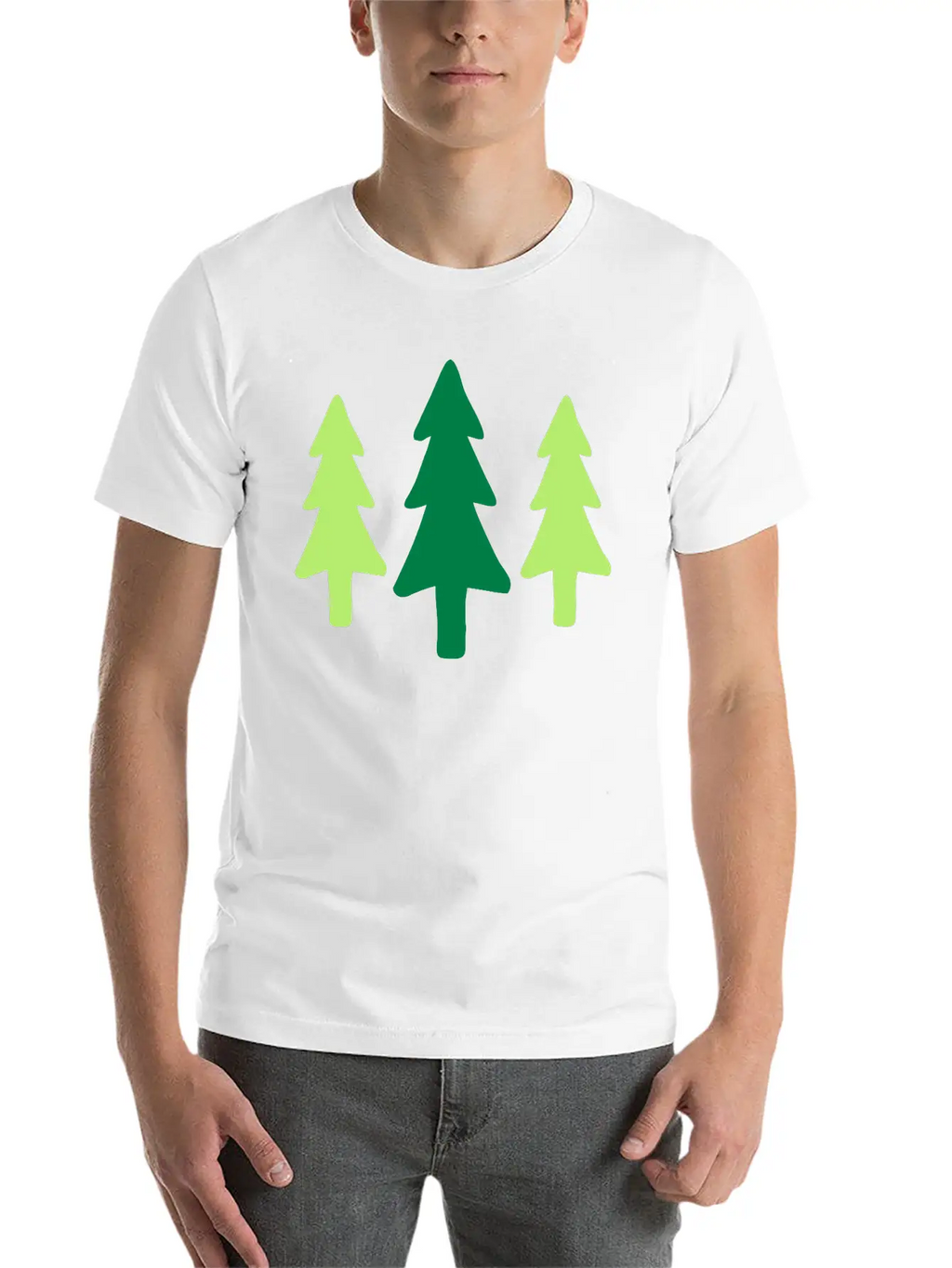 Forest Tree Forester Nature Spruce Fir Xmas Gift Breathable Graphic T-Shirt – Perfect For Casual Days