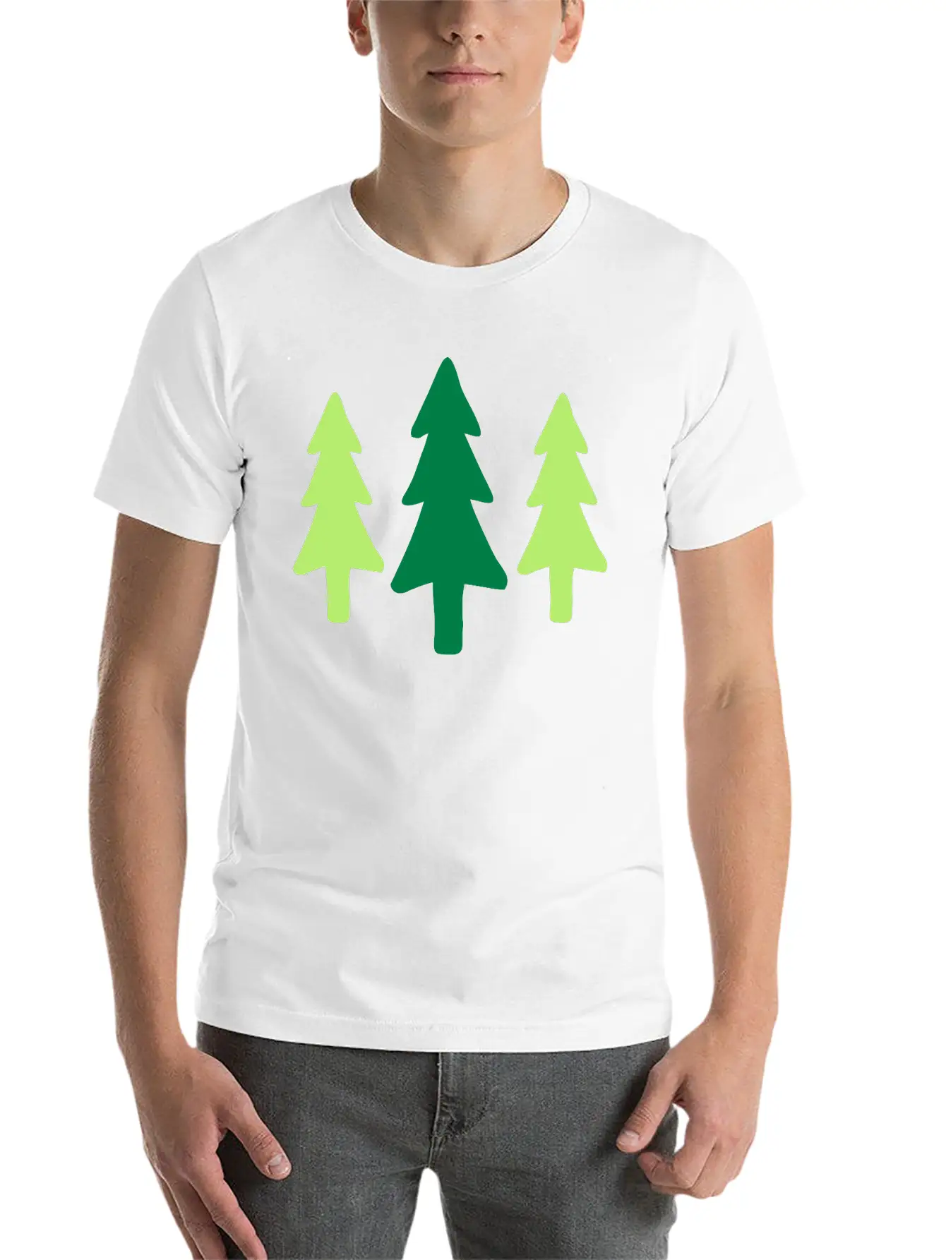 Forest Tree Forester Nature Spruce Fir Xmas Gift Breathable Graphic T-Shirt – Perfect For Casual Days
