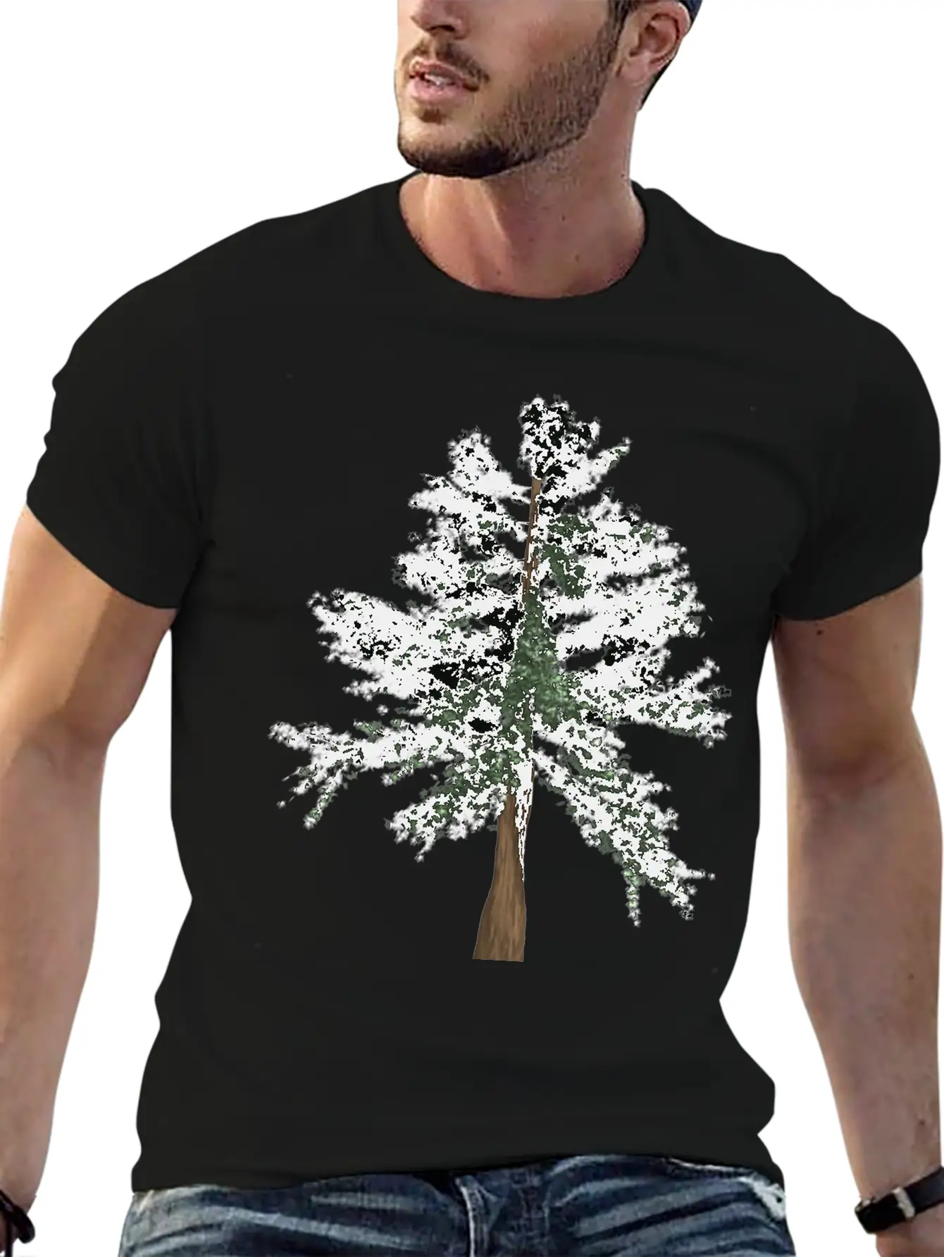Forest Woods Woodland Wald Tree Baumstamm45 Classic Cotton Tee – Unisex Comfort For Any Season