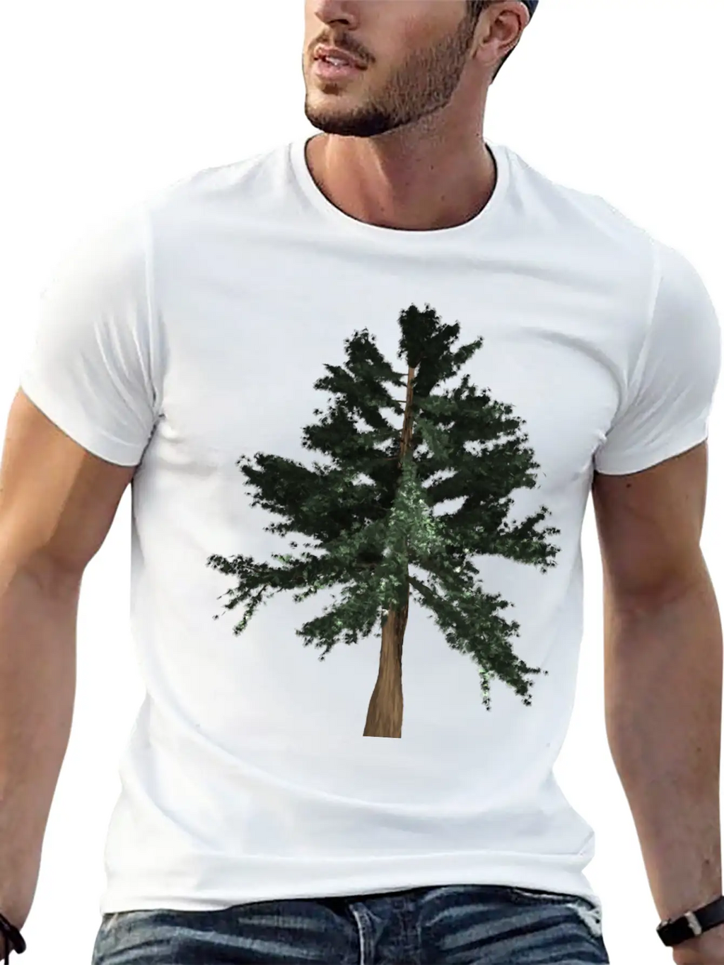 Forest Woods Woodland Wald Tree Baumstamm45 Classic Cotton Tee – Unisex Comfort For Any Season