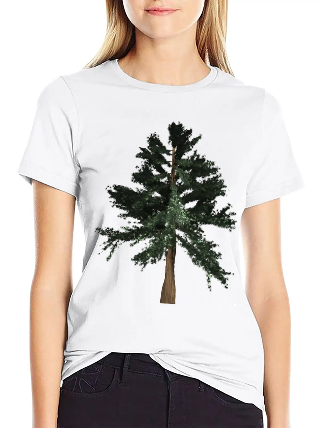 Forest Woods Woodland Wald Tree Baumstamm45 Classic Cotton Tee – Unisex Comfort For Any Season