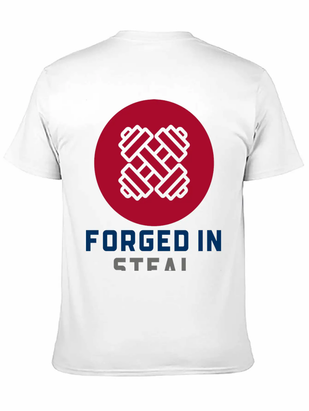 Forged In Steal Workout Breathable Soft Cotton T-Shirt – Timeless Casual Look