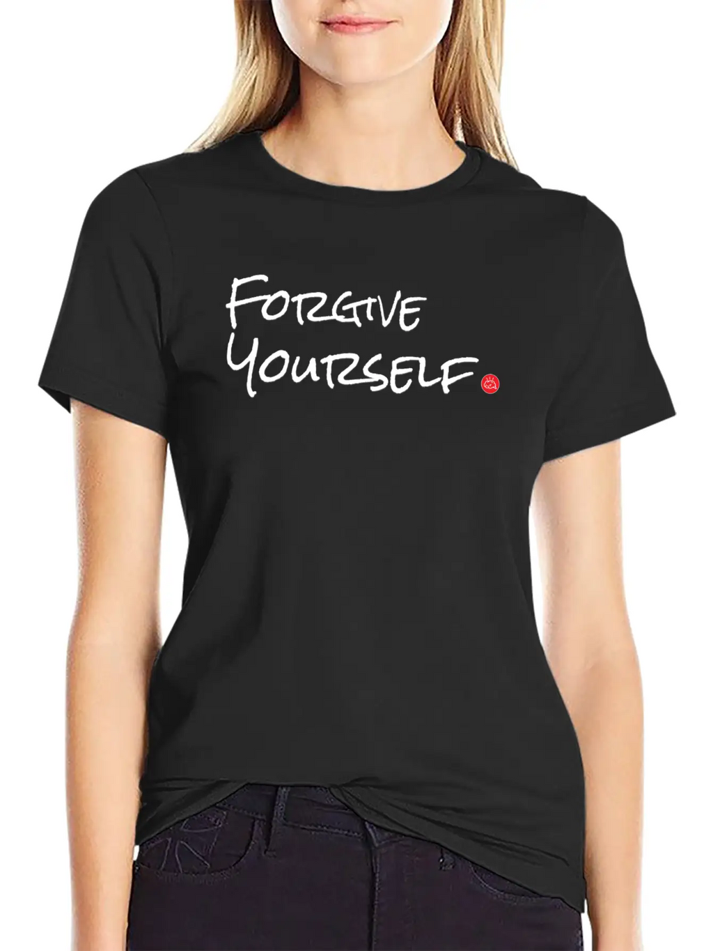 Forgive Yourself Unisex Casual T-Shirt – Clean Design For Daily Comfort