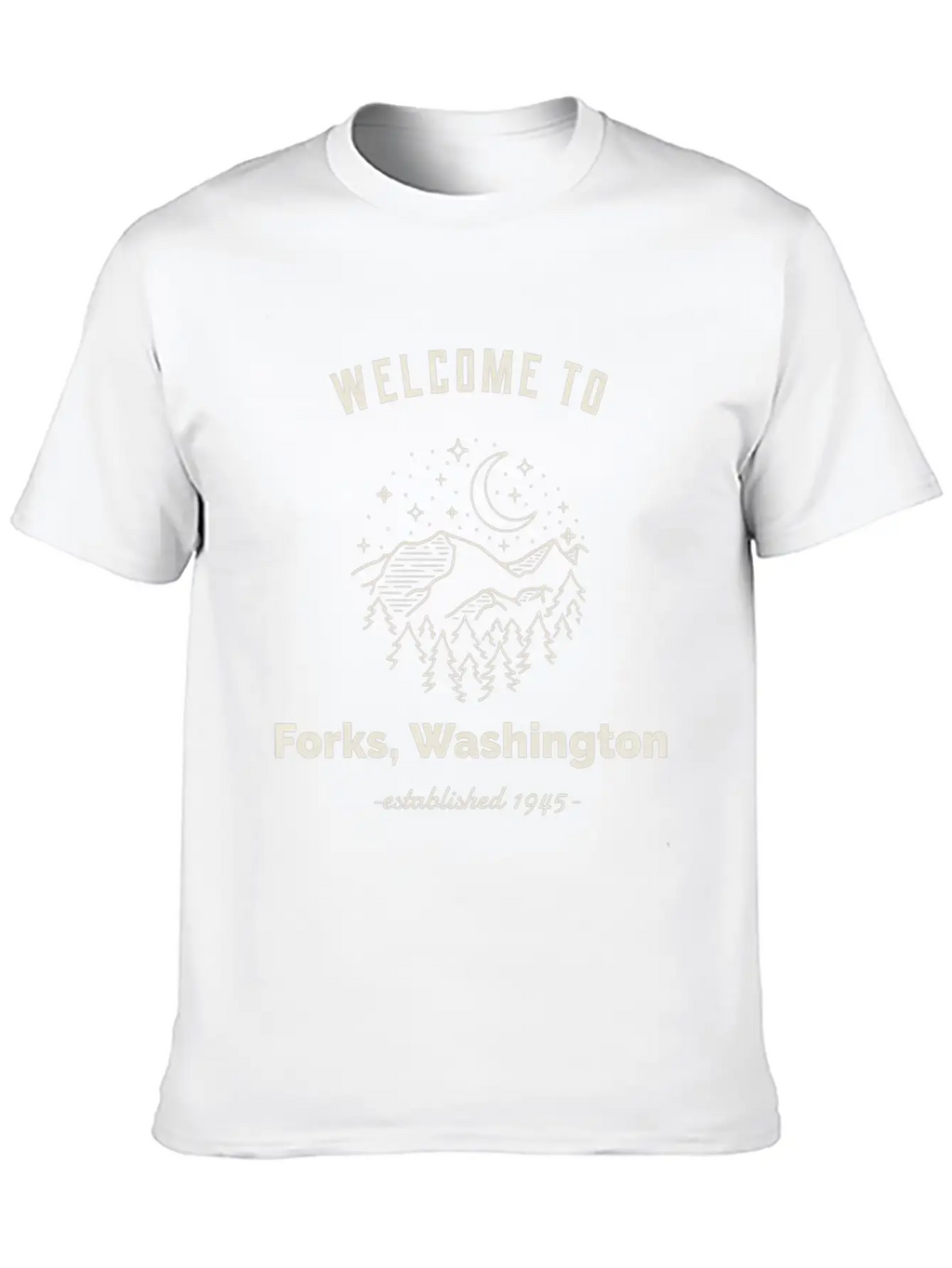 Forks Washington City Of Forks Washington Forks Na Unisex Casual T-Shirt – Clean Design For Daily Comfort