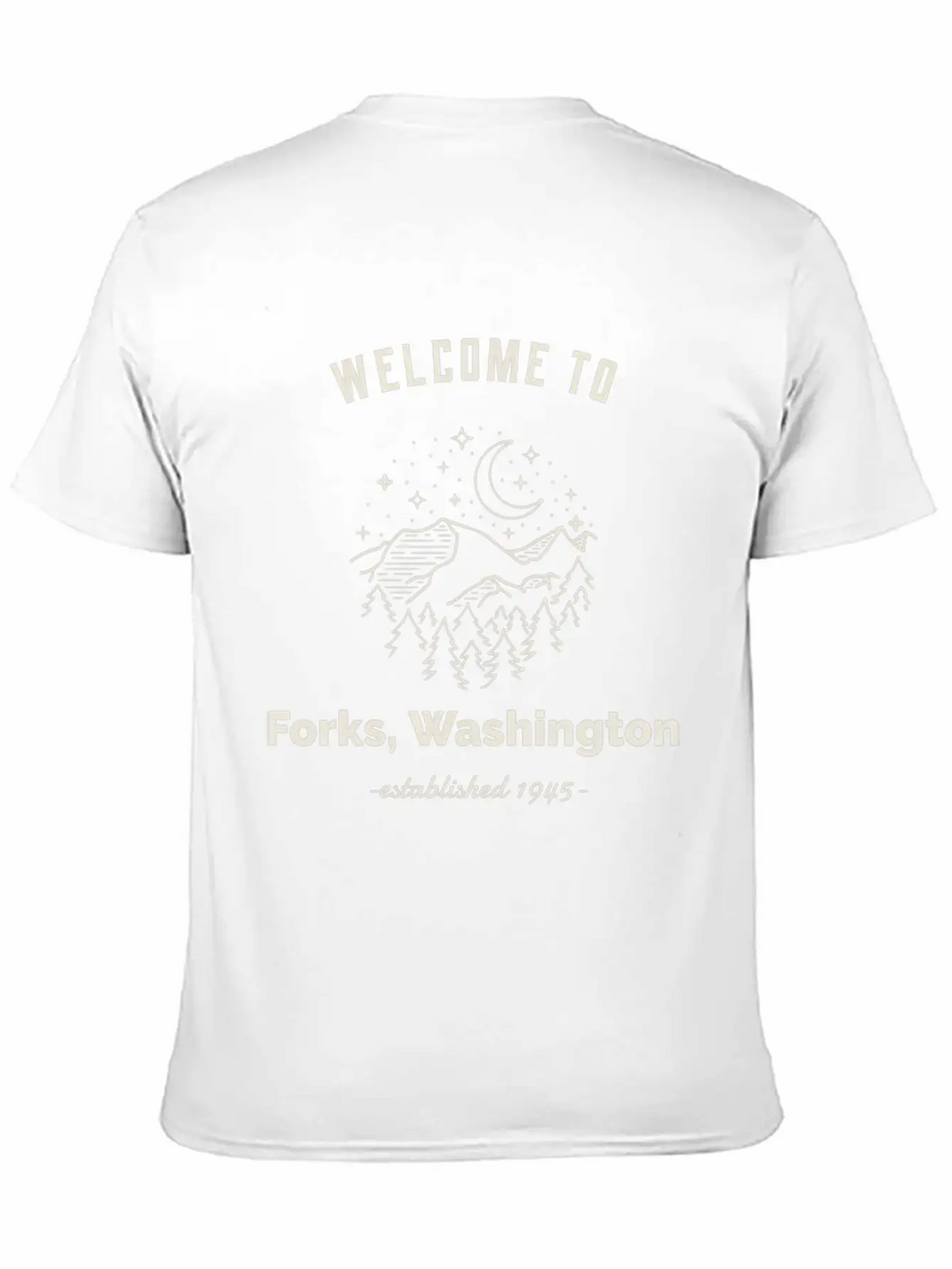 Forks Washington City Of Forks Washington Forks Na Unisex Casual T-Shirt – Clean Design For Daily Comfort