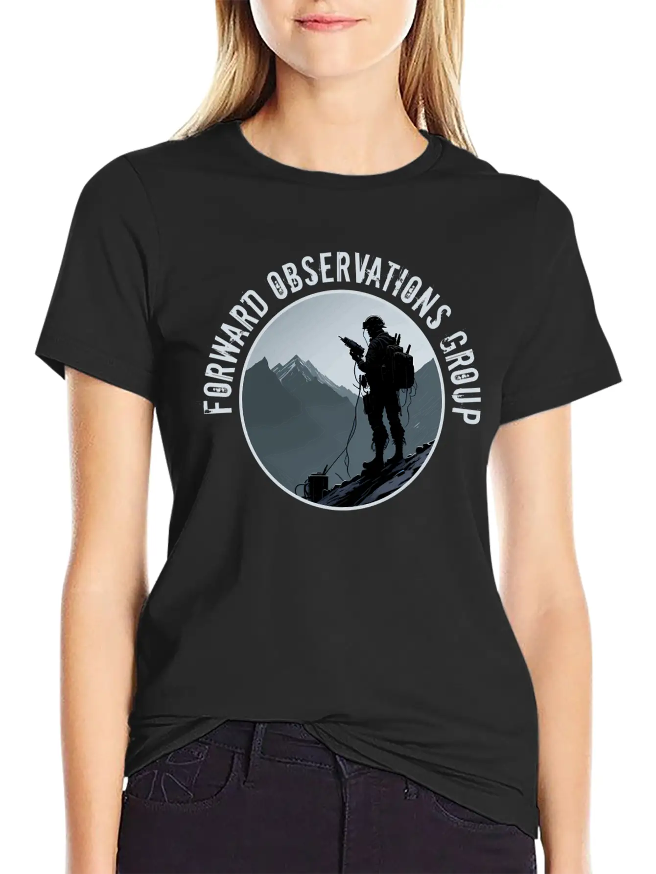 Forward Observations Fog Moain Scout With Radio Classic Cotton Tee – Unisex Comfort For Any Season