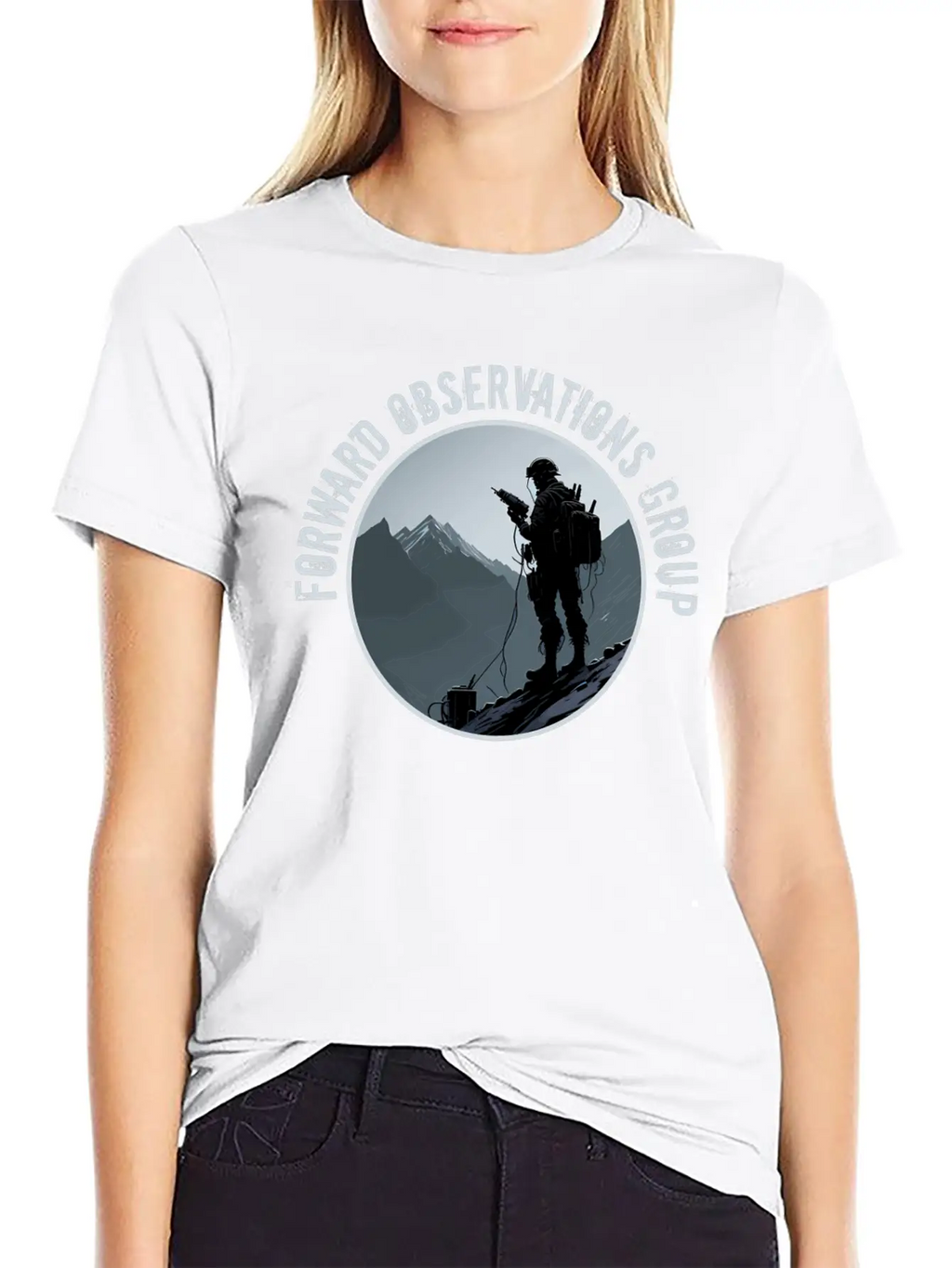 Forward Observations Fog Moain Scout With Radio Classic Cotton Tee – Unisex Comfort For Any Season
