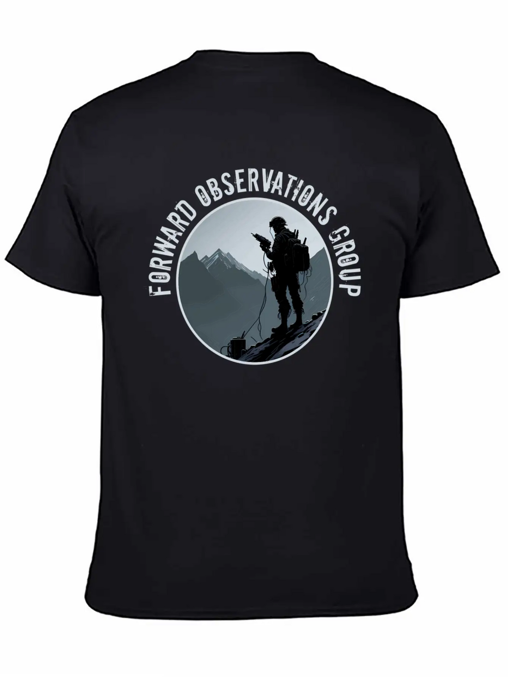 Forward Observations Fog Moain Scout With Radio Classic Cotton Tee – Unisex Comfort For Any Season