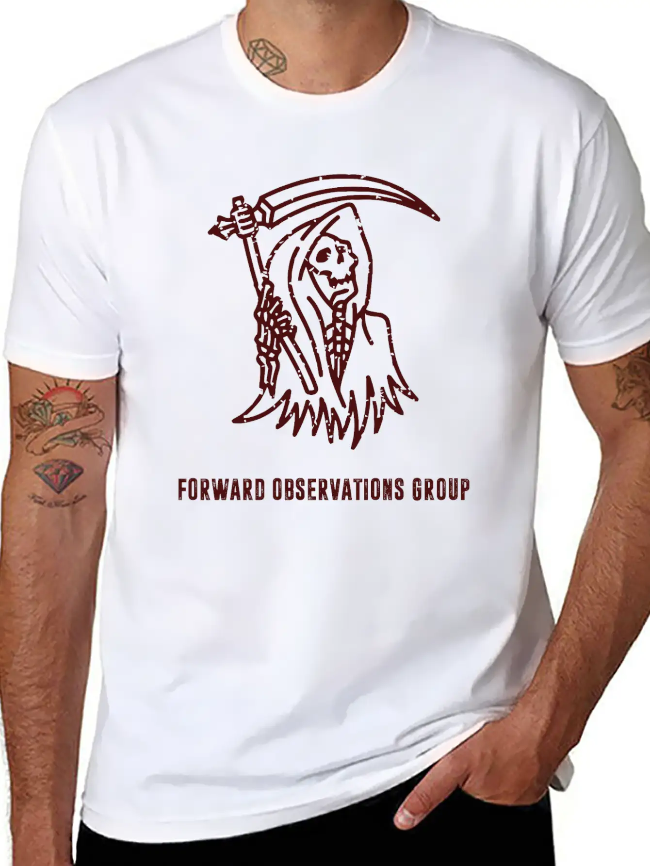 Forward Observations Group Relaxed Everyday Tee – Lightweight And Durable Cotton