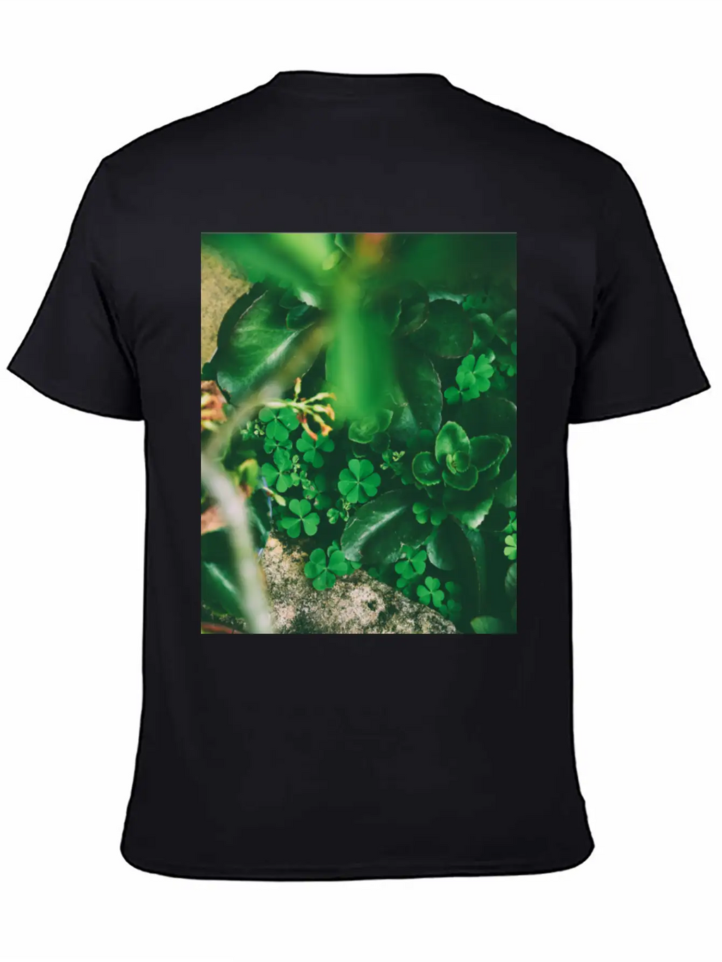 Four Leaf Clover Basic Graphic T-Shirt – Daily Comfort In Soft Cotton