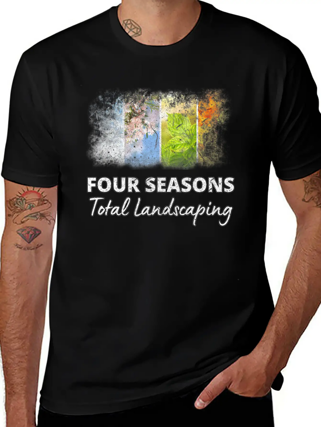 Four Seasons Unisex Casual T-Shirt – Clean Design For Daily Comfort