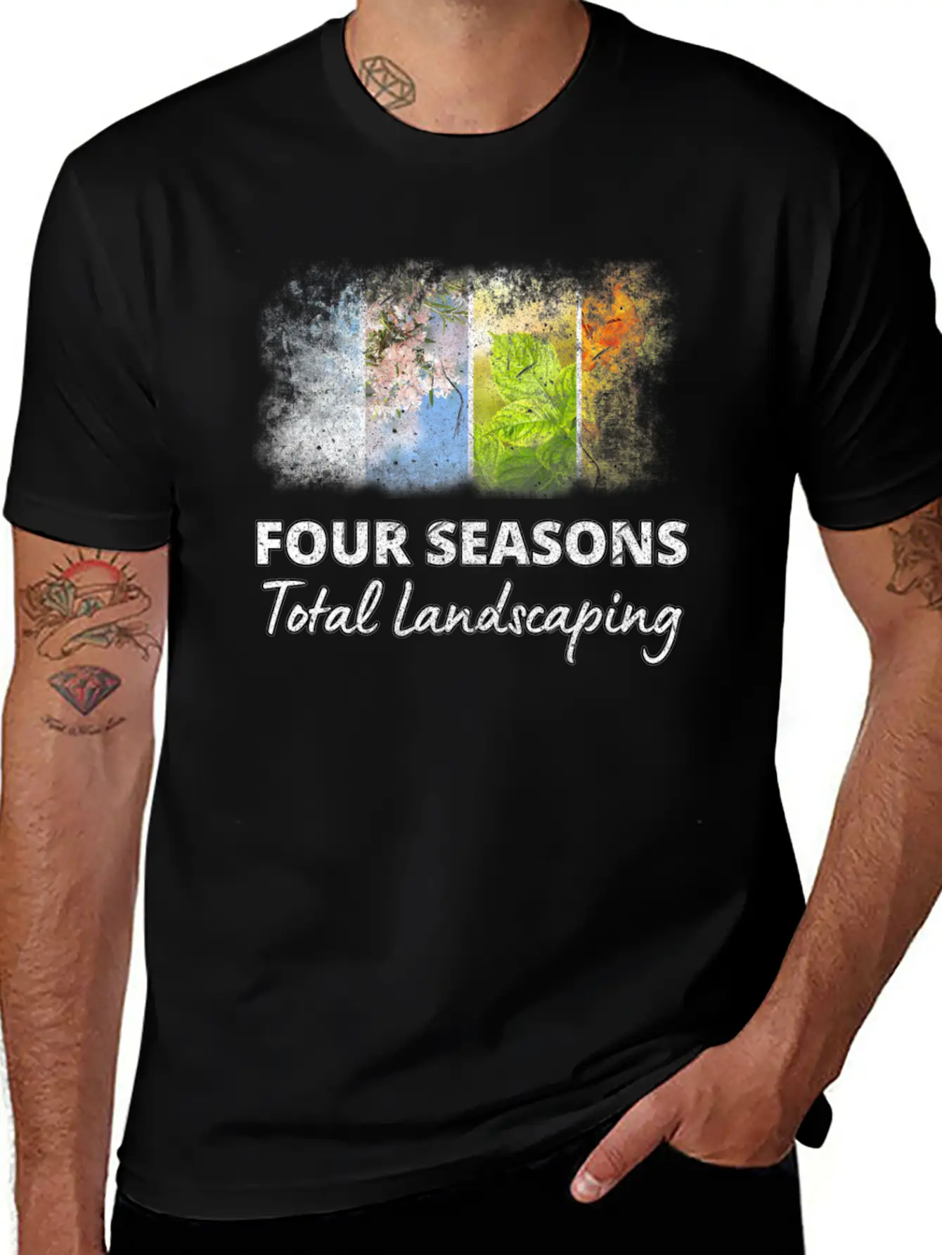 Four Seasons Unisex Casual T-Shirt – Clean Design For Daily Comfort