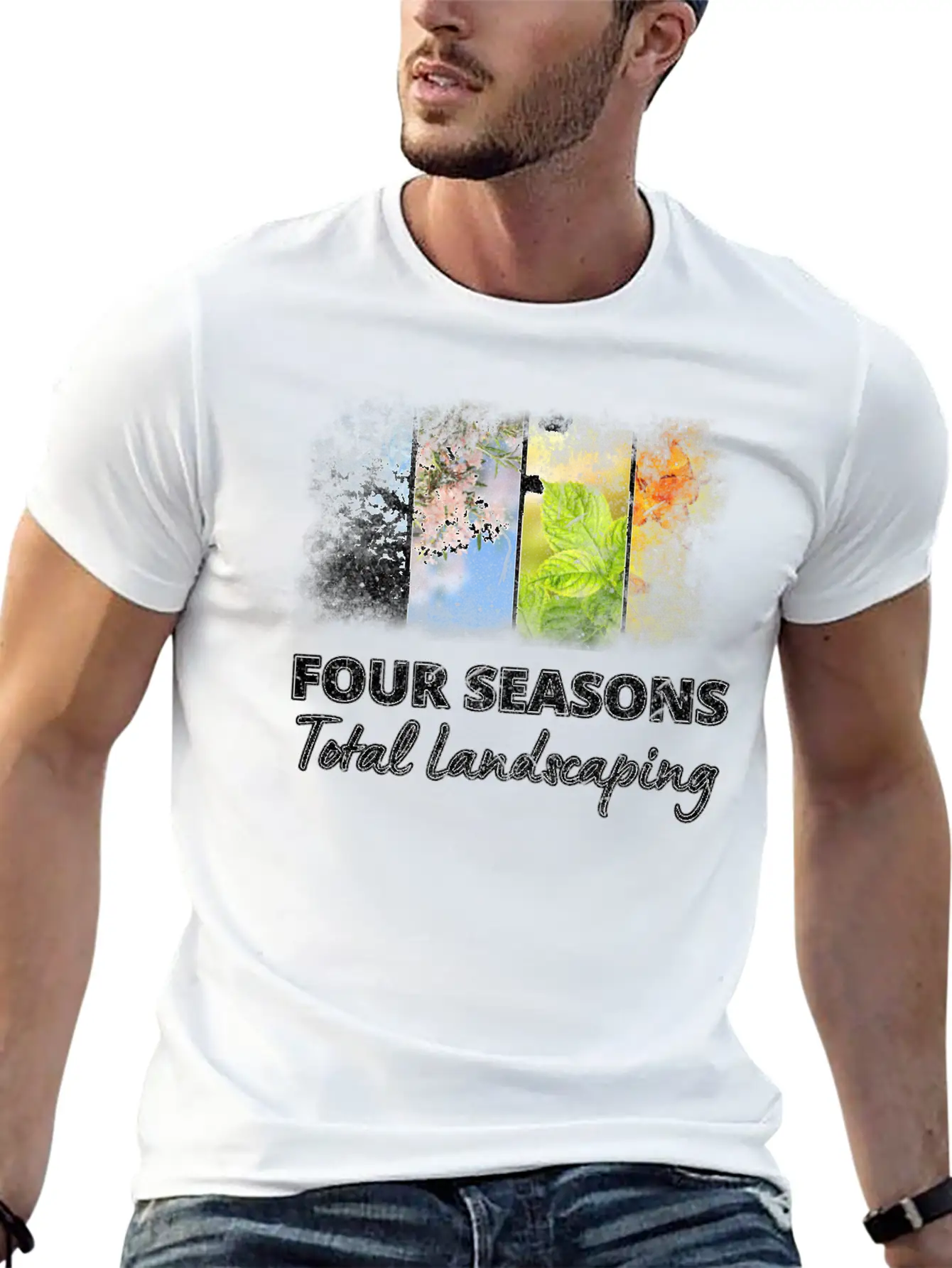 Four Seasons Unisex Casual T-Shirt – Clean Design For Daily Comfort