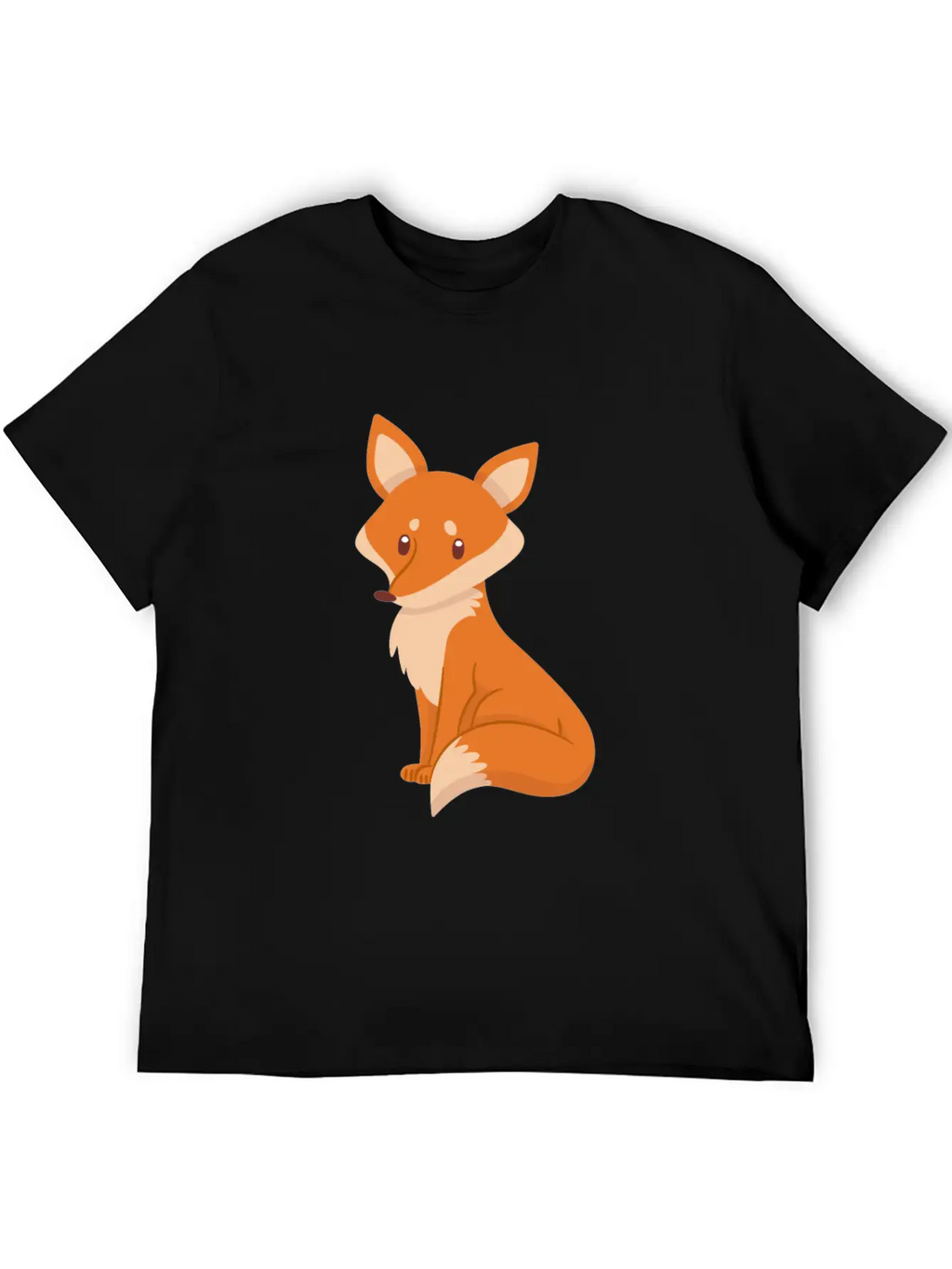 Fox Breathable Soft Cotton T-Shirt – Timeless Casual Look