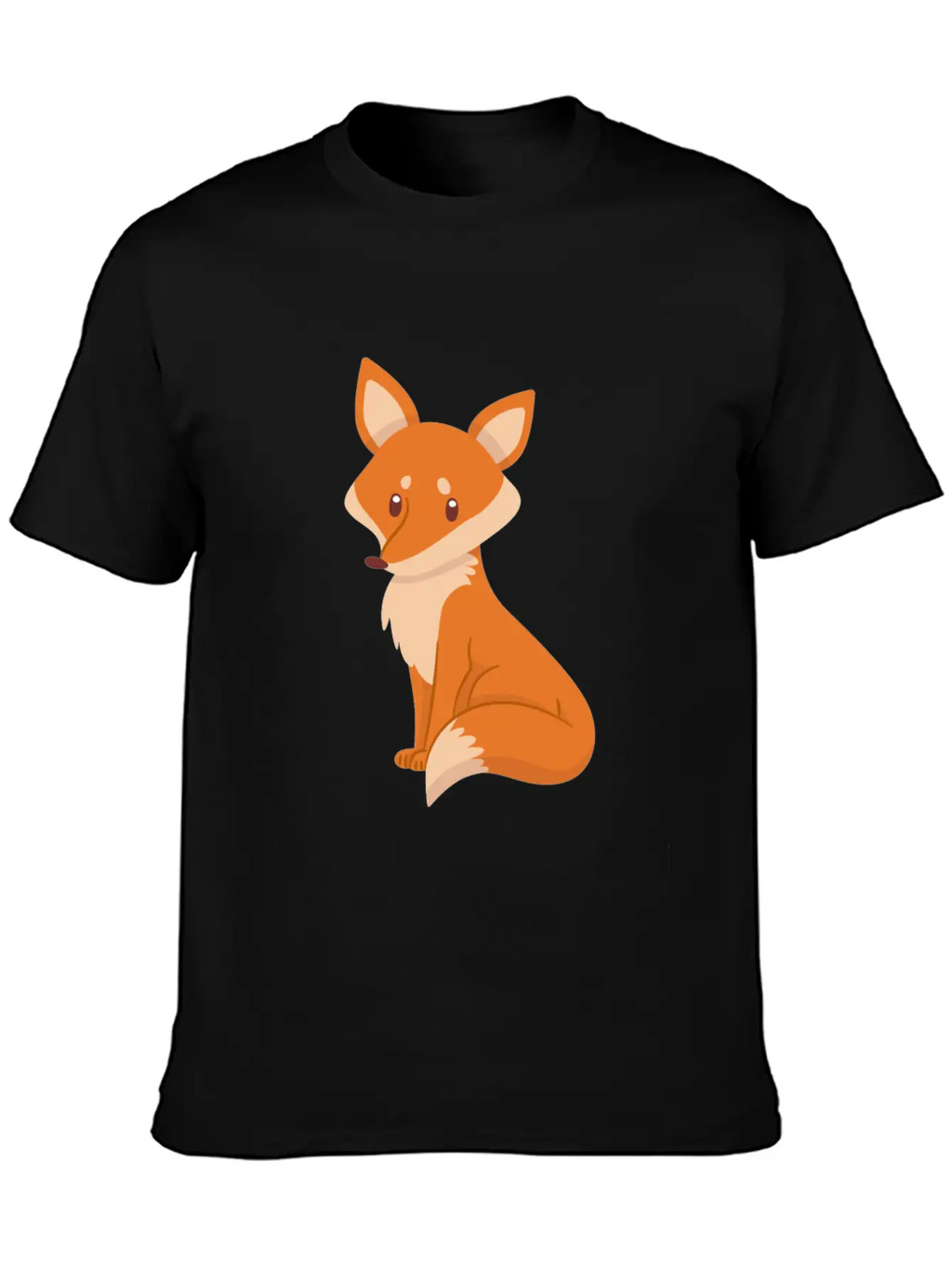Fox Breathable Soft Cotton T-Shirt – Timeless Casual Look