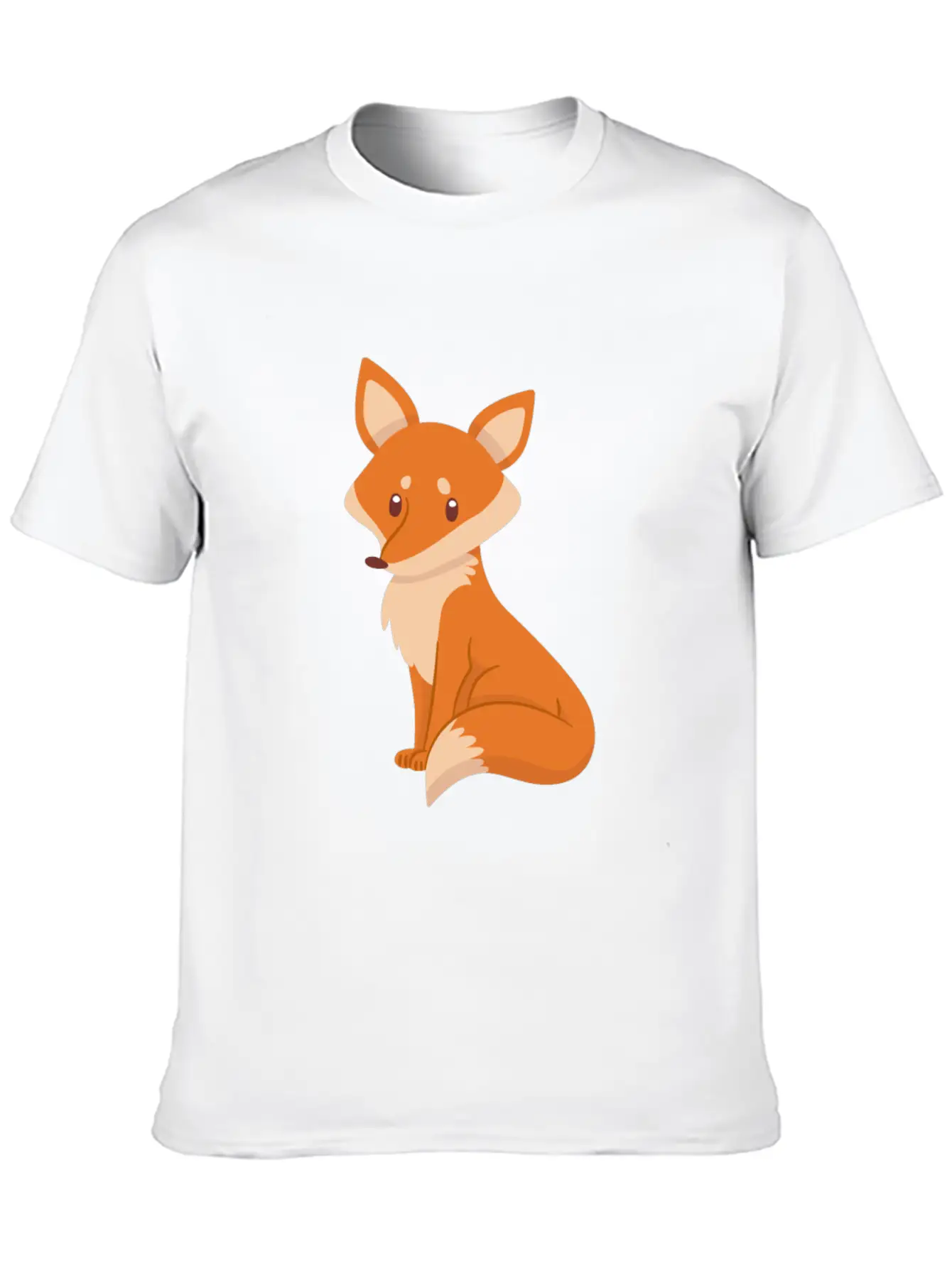Fox Breathable Soft Cotton T-Shirt – Timeless Casual Look