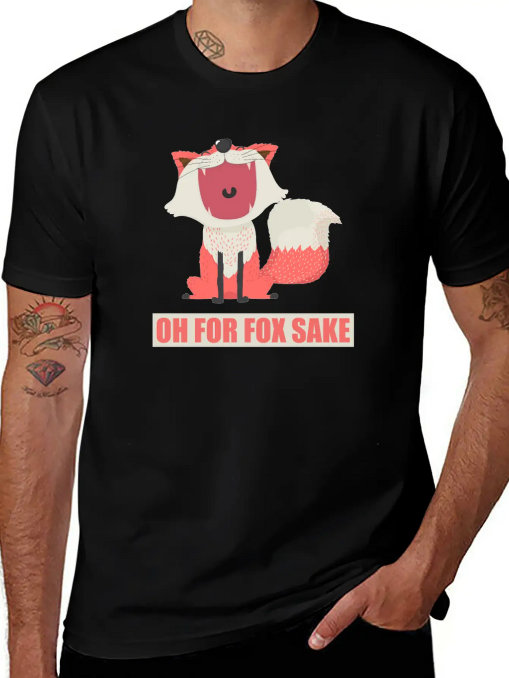Fox Essential Cotton Tee For Daily Outfits – Unisex Style