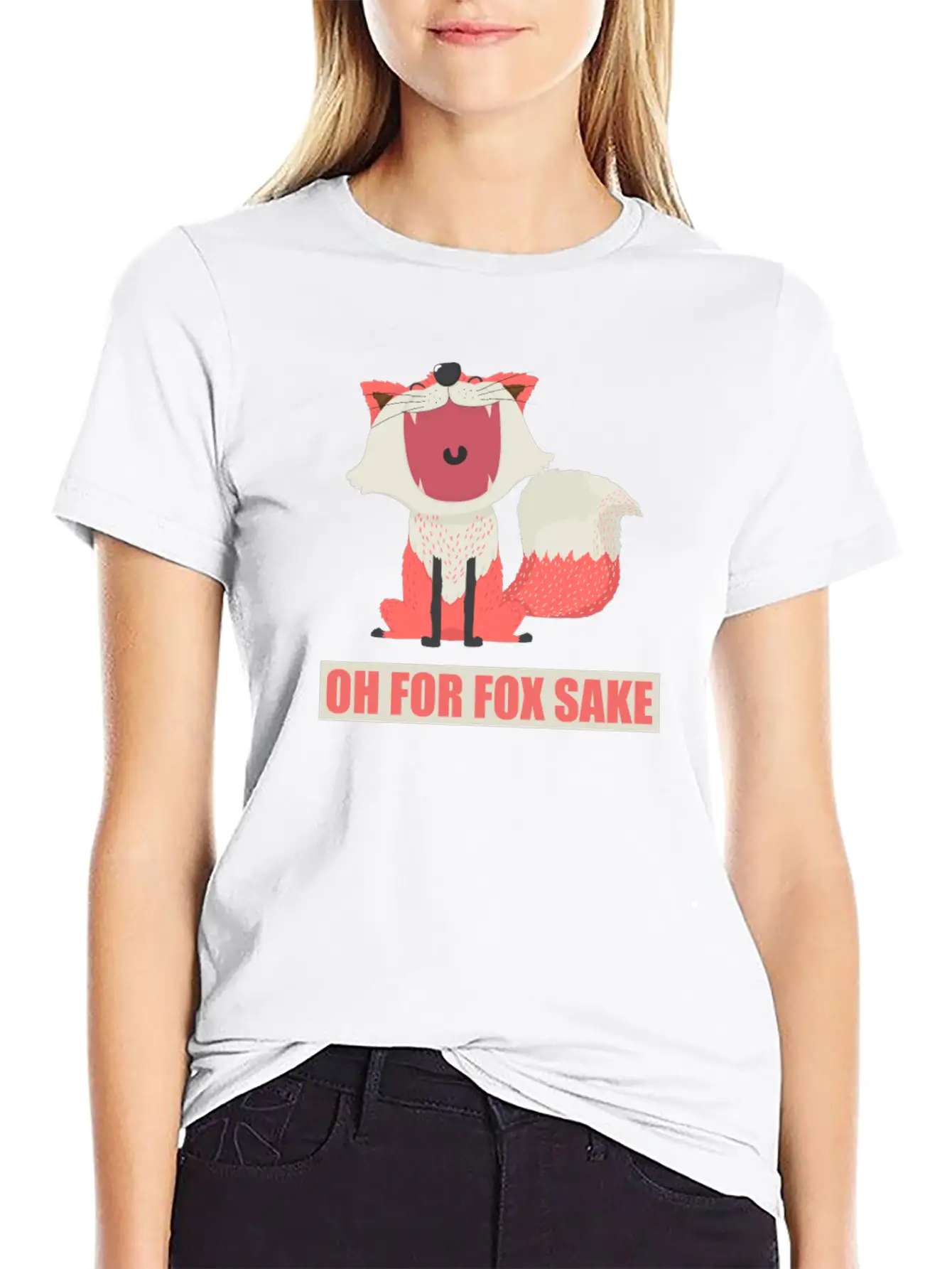 Fox Essential Cotton Tee For Daily Outfits – Unisex Style