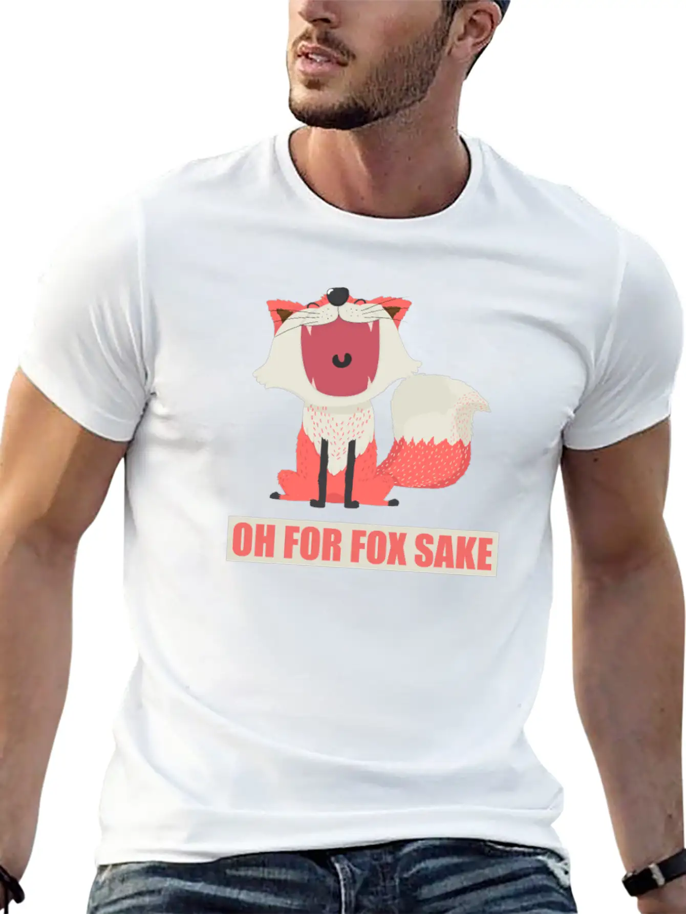 Fox Essential Cotton Tee For Daily Outfits – Unisex Style