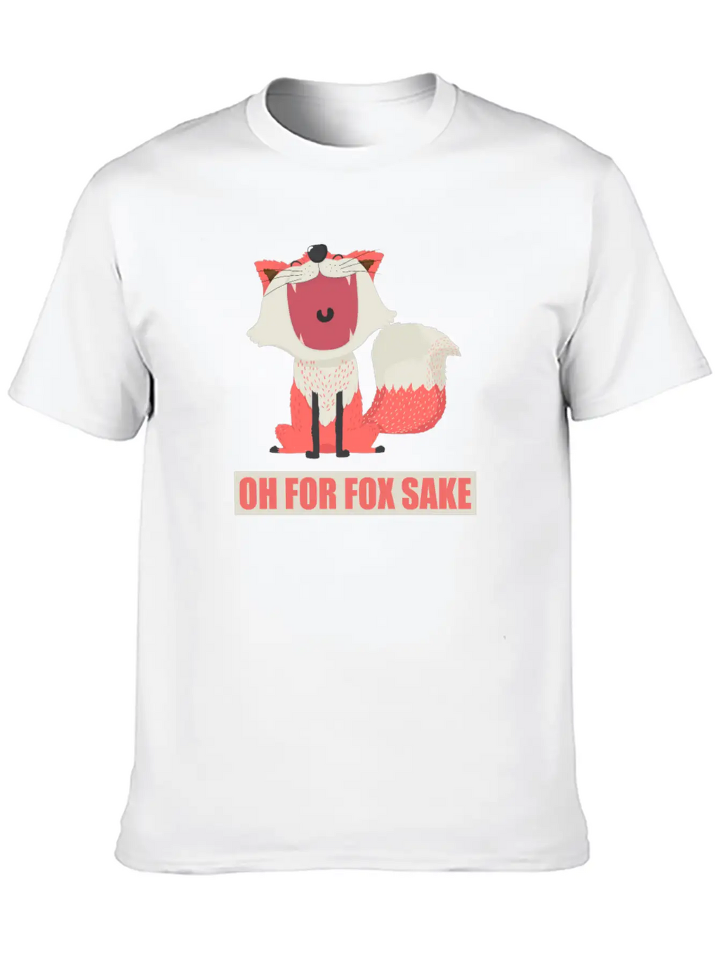 Fox Essential Cotton Tee For Daily Outfits – Unisex Style