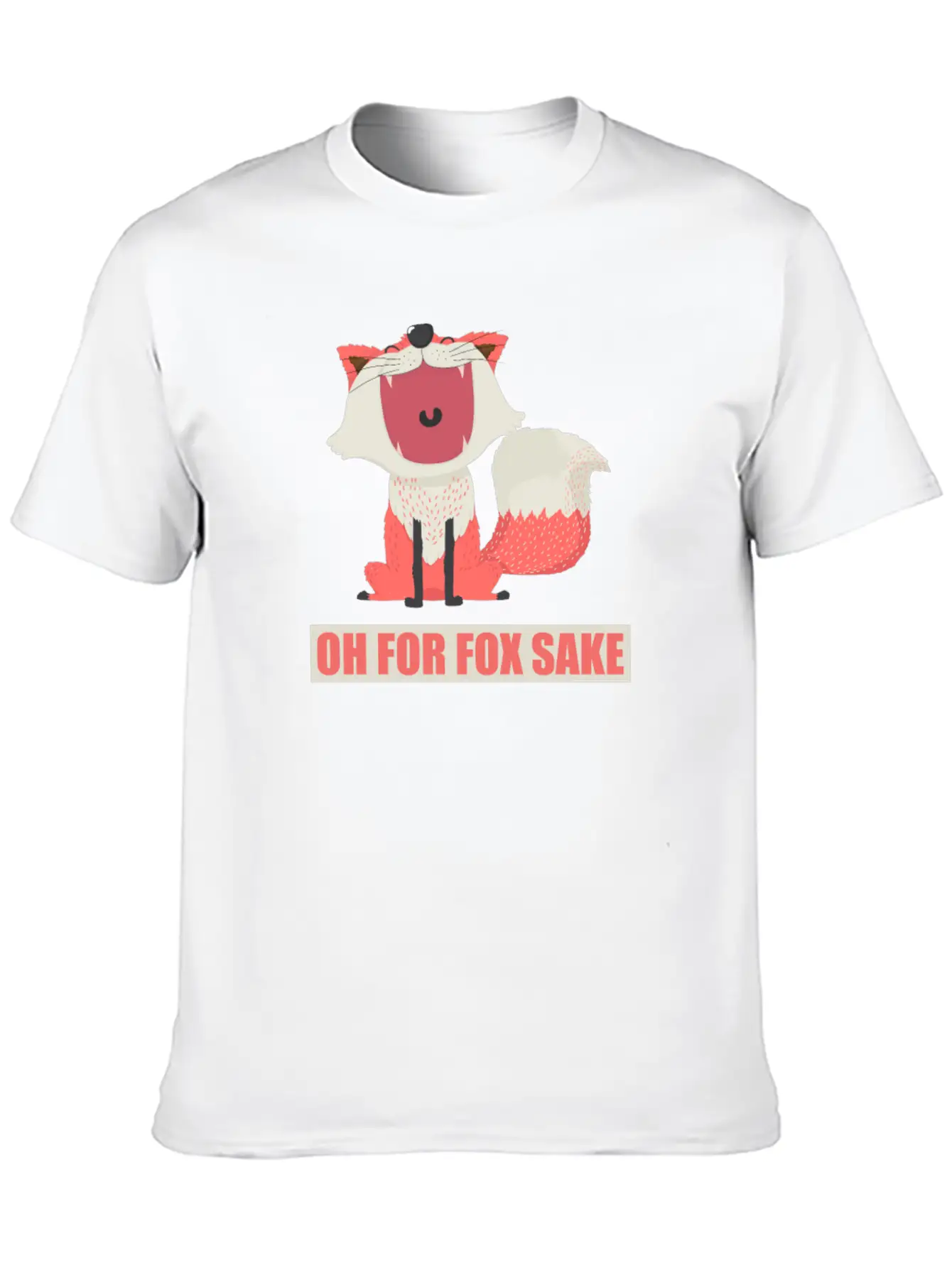 Fox Essential Cotton Tee For Daily Outfits – Unisex Style