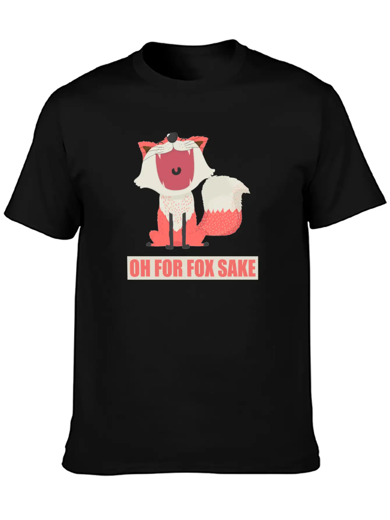Fox Essential Cotton Tee For Daily Outfits – Unisex Style