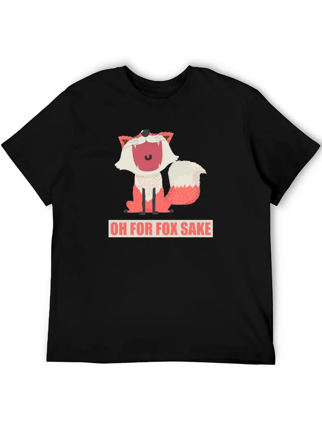 Fox Essential Cotton Tee For Daily Outfits – Unisex Style
