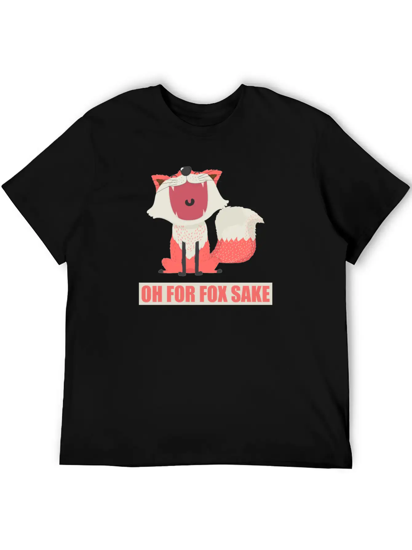 Fox Essential Cotton Tee For Daily Outfits – Unisex Style