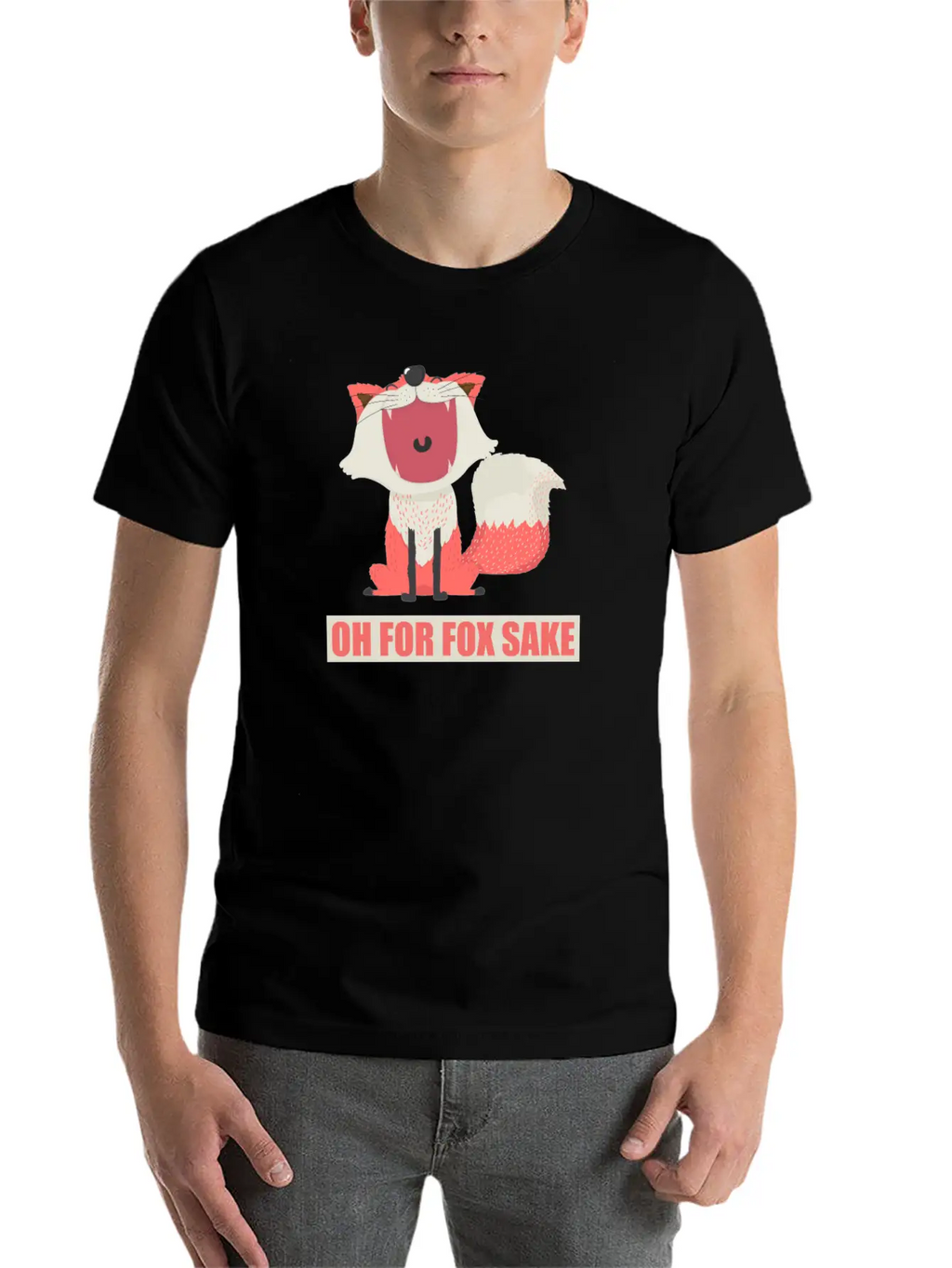 Fox Essential Cotton Tee For Daily Outfits – Unisex Style