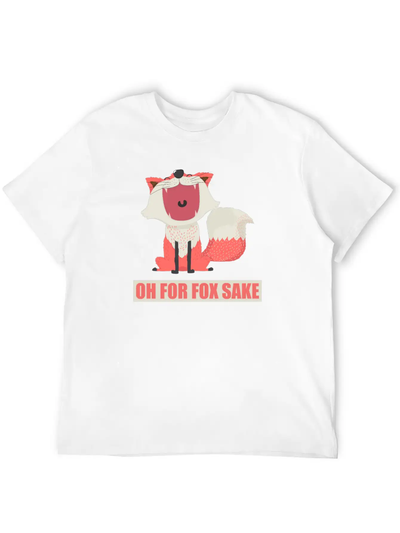 Fox Essential Cotton Tee For Daily Outfits – Unisex Style