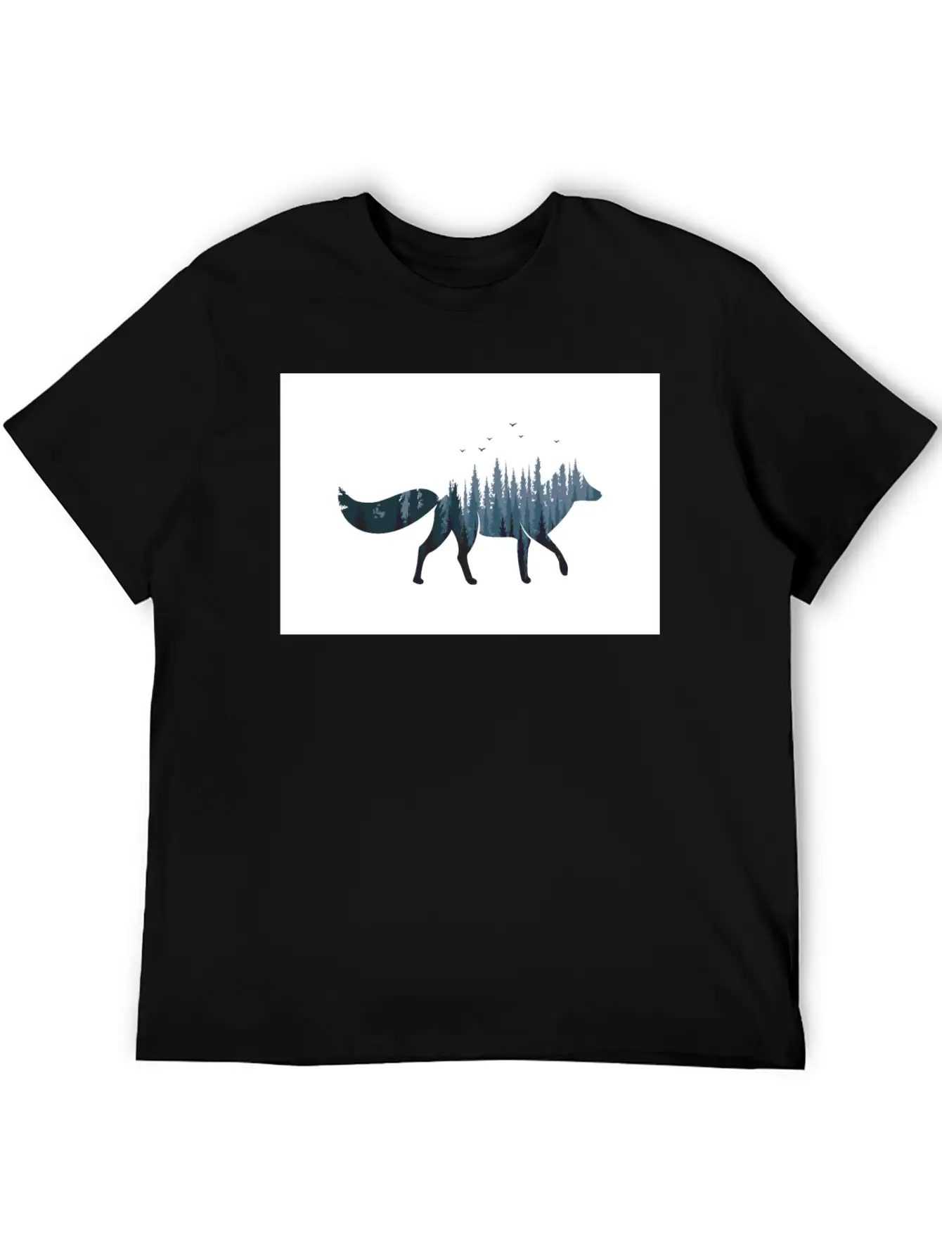 Fox Forest Basic Graphic T-Shirt – Daily Comfort In Soft Cotton