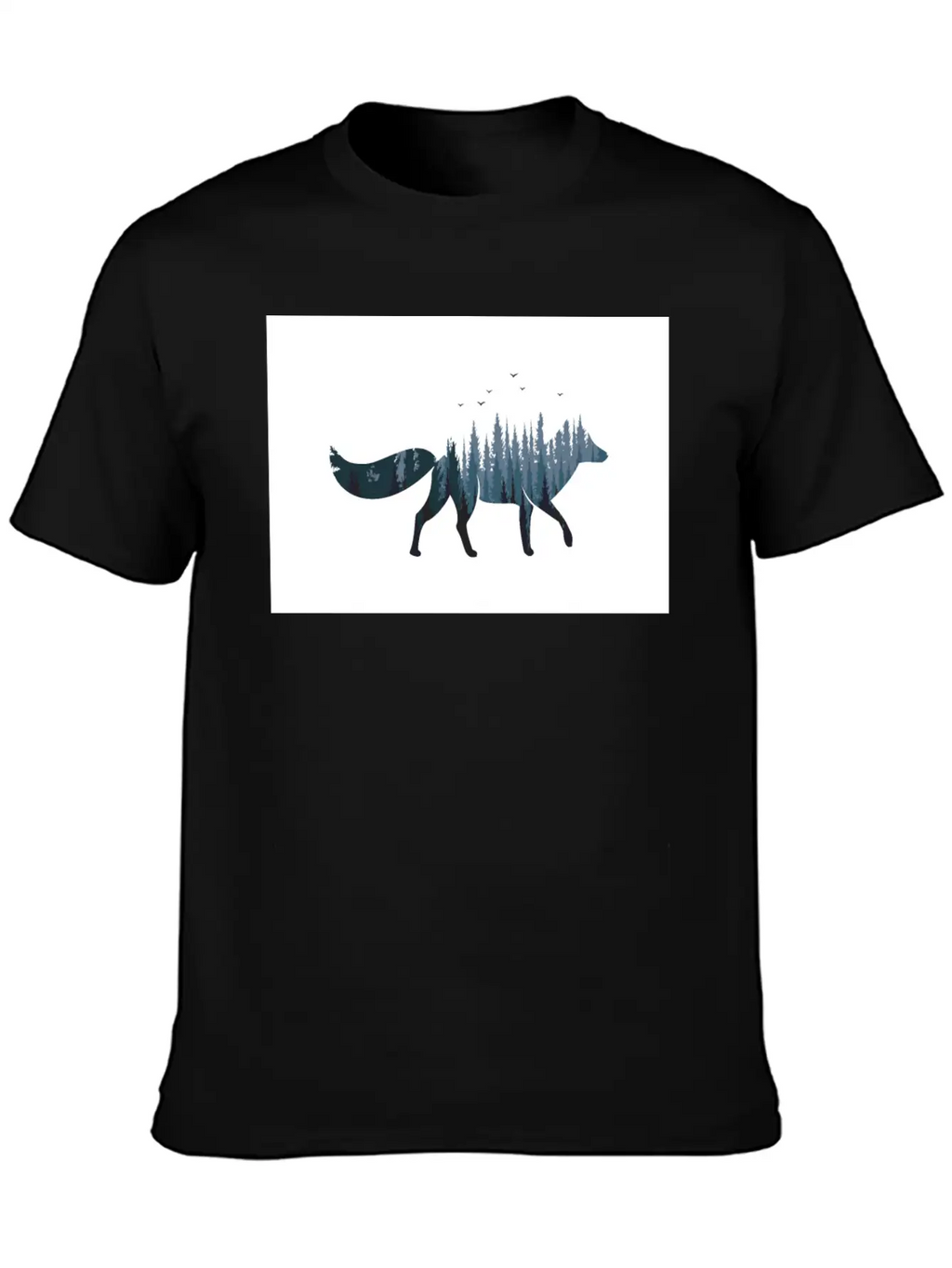 Fox Forest Basic Graphic T-Shirt – Daily Comfort In Soft Cotton