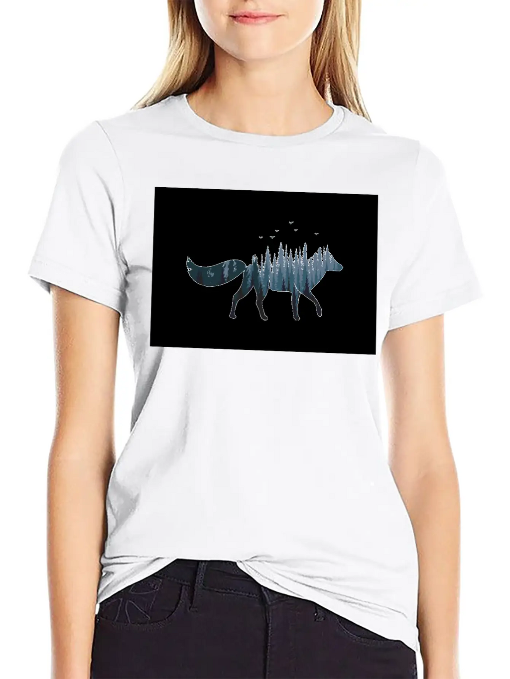 Fox Forest Basic Graphic T-Shirt – Daily Comfort In Soft Cotton