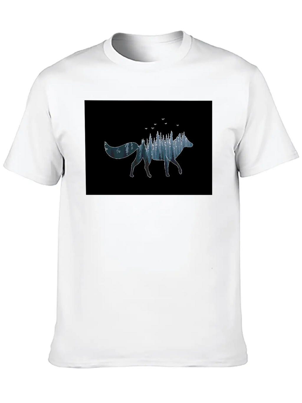 Fox Forest Basic Graphic T-Shirt – Daily Comfort In Soft Cotton