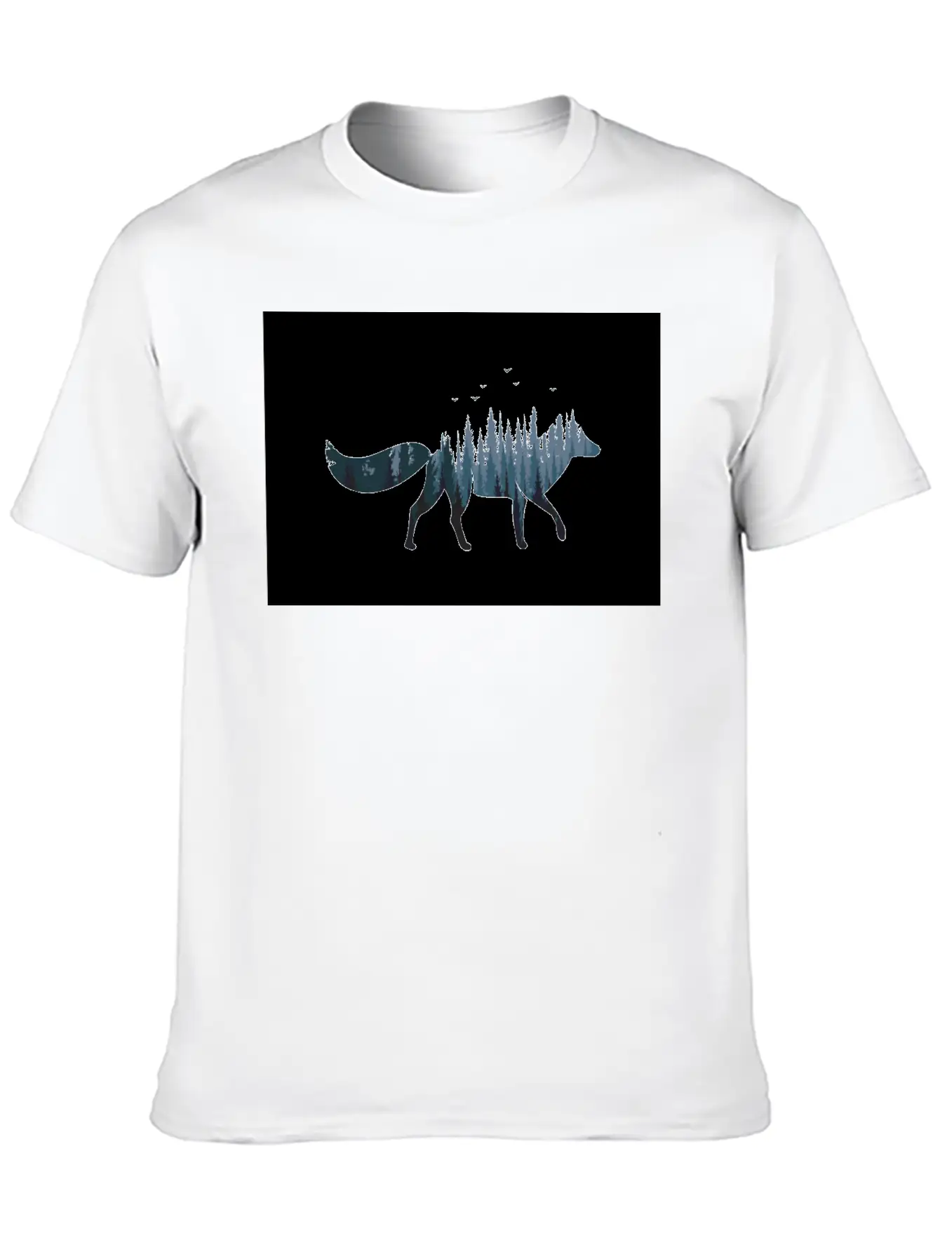 Fox Forest Basic Graphic T-Shirt – Daily Comfort In Soft Cotton