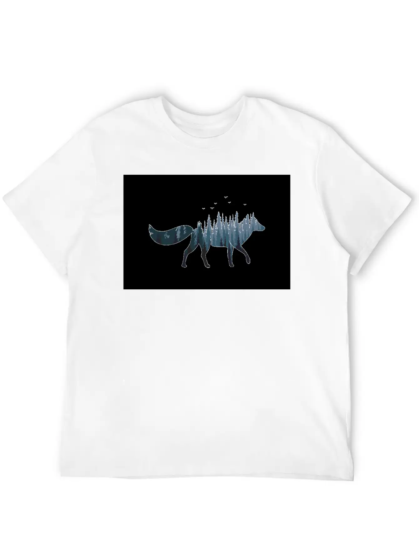 Fox Forest Basic Graphic T-Shirt – Daily Comfort In Soft Cotton