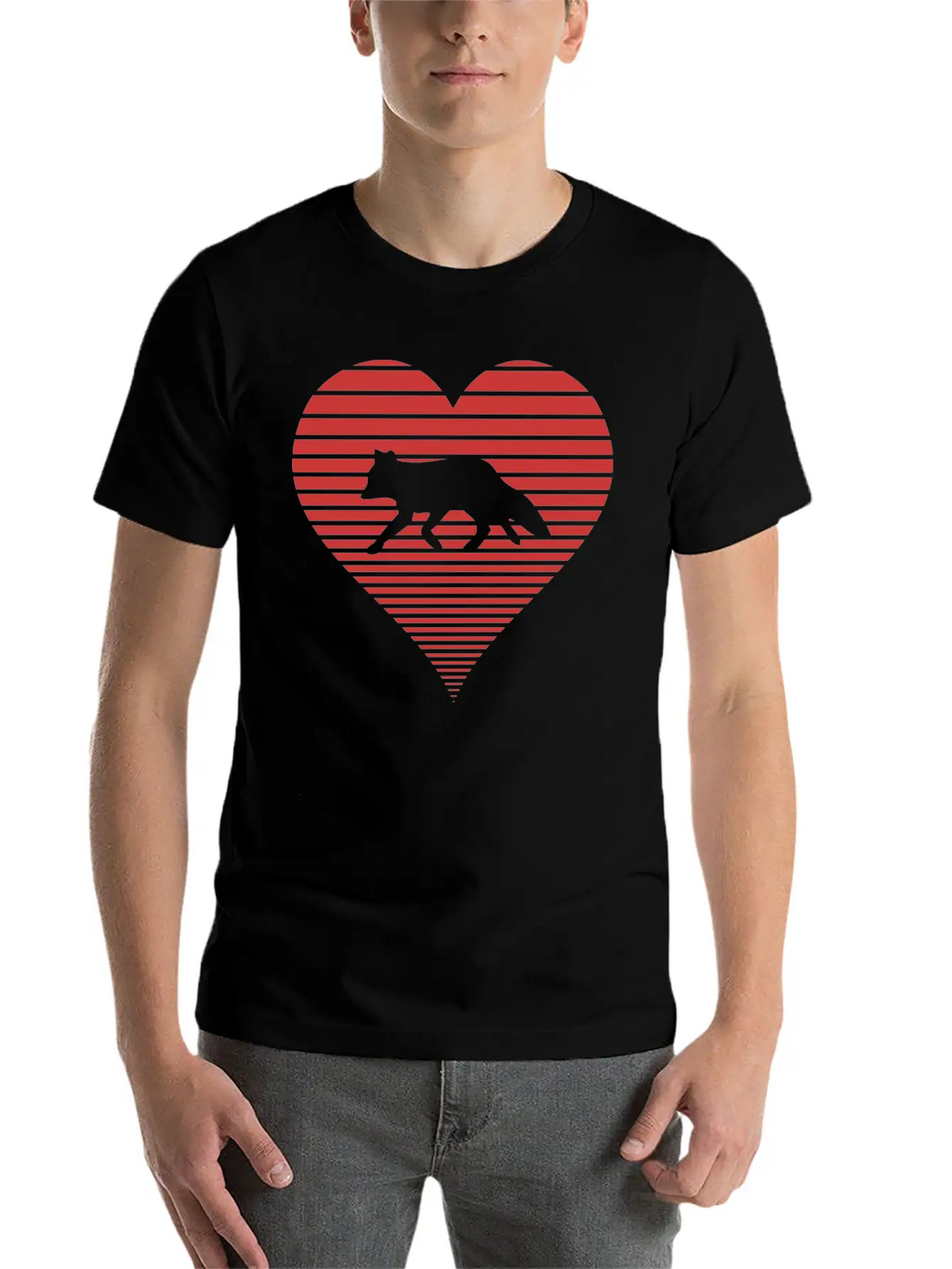 Fox Stylish Everyday T-Shirt – Unisex Basic Cotton Tee