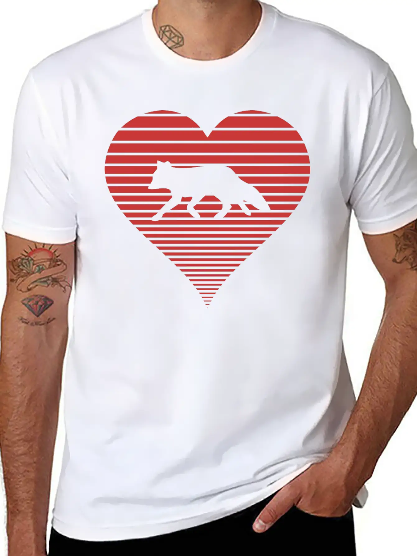 Fox Stylish Everyday T-Shirt – Unisex Basic Cotton Tee