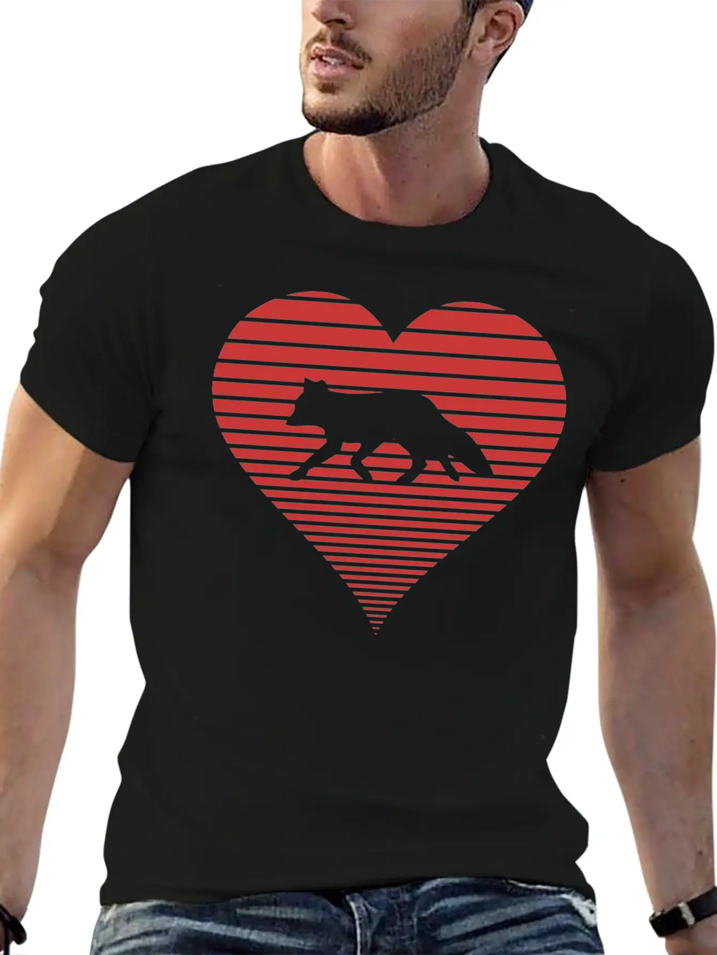 Fox Stylish Everyday T-Shirt – Unisex Basic Cotton Tee