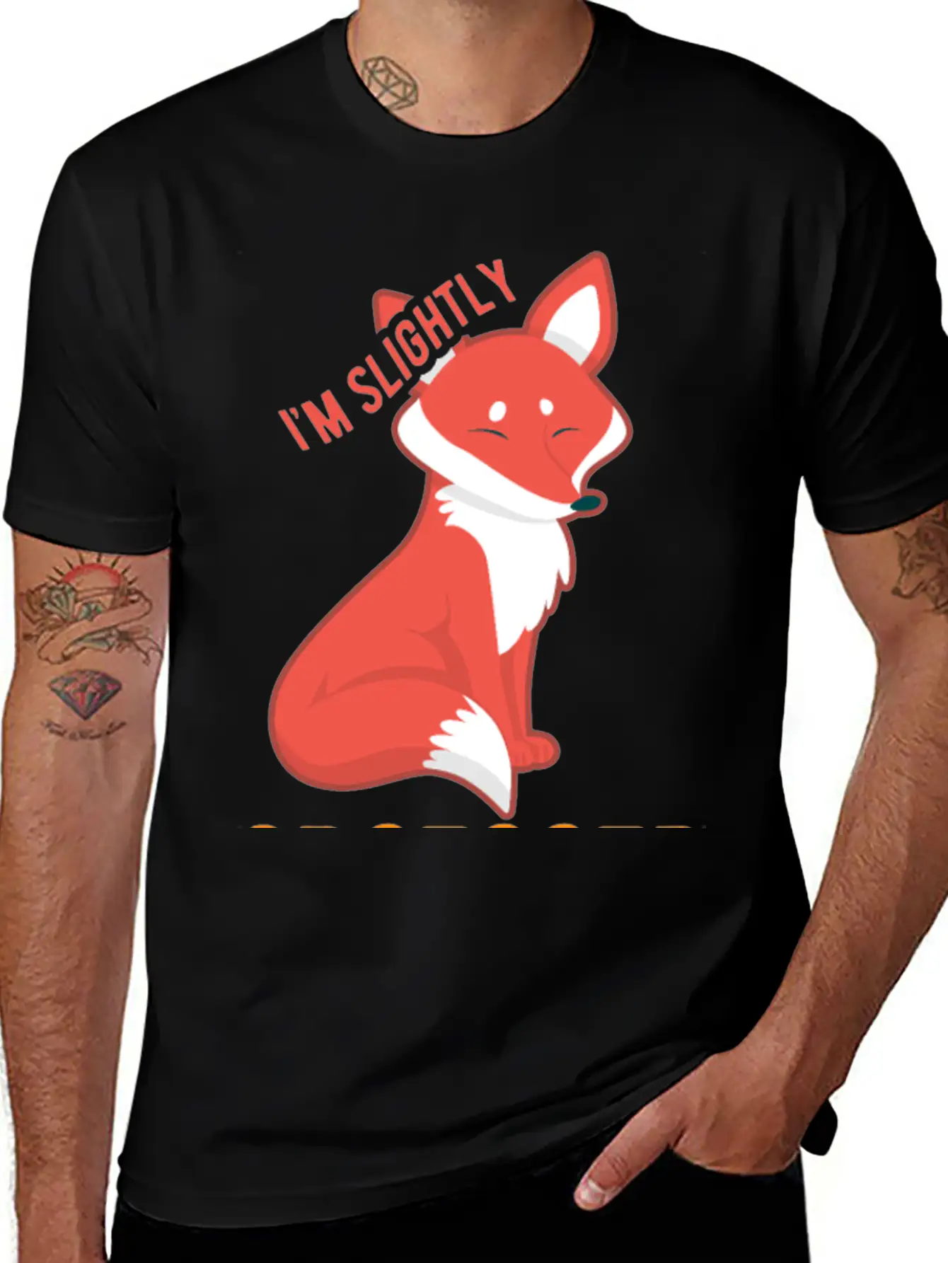 Fox Unisex Casual T-Shirt – Clean Design For Daily Comfort