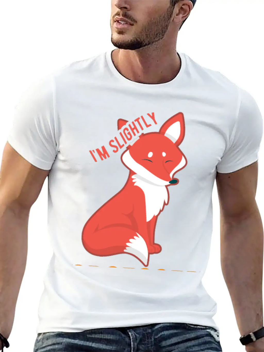 Fox Unisex Casual T-Shirt – Clean Design For Daily Comfort