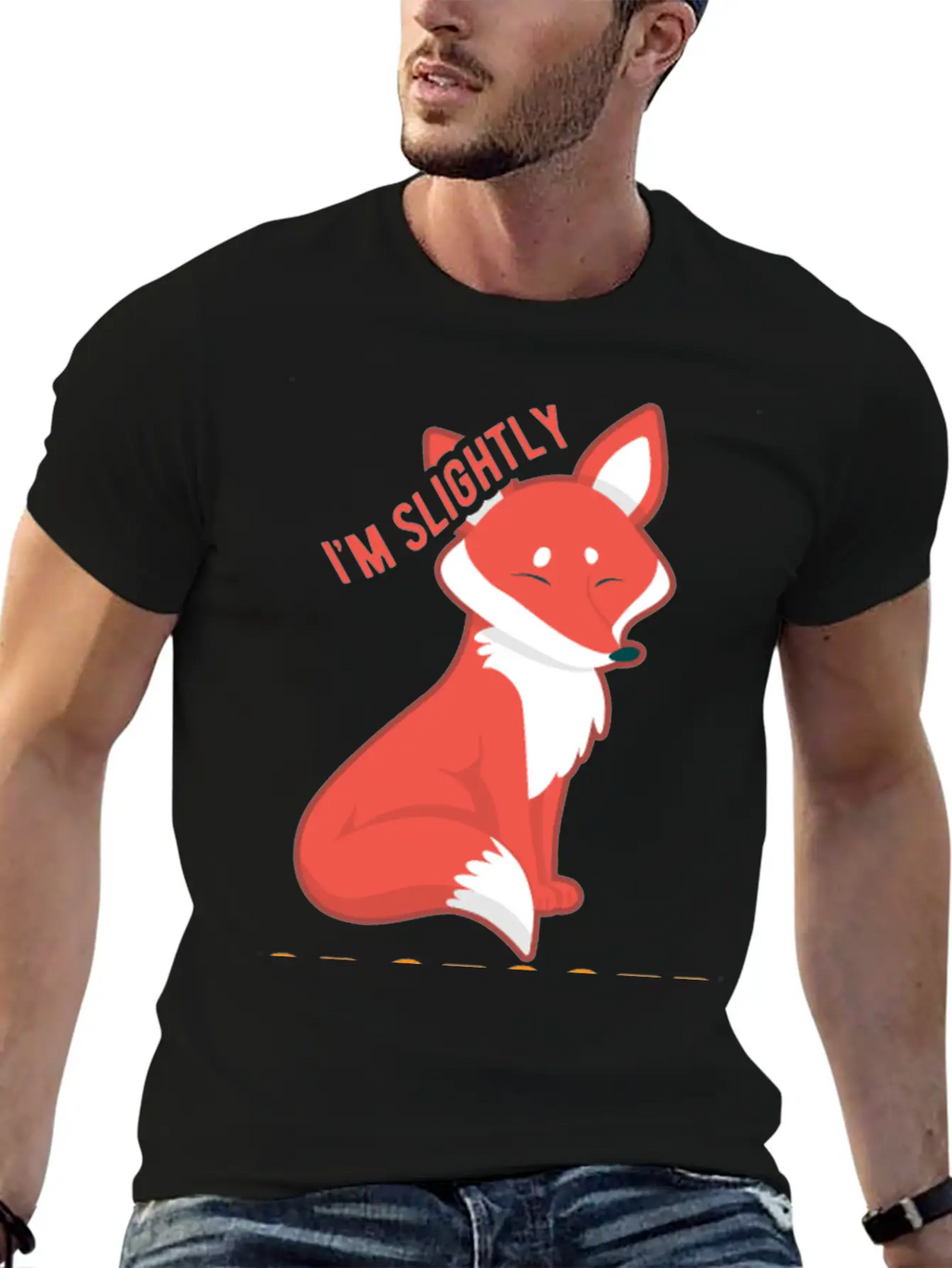 Fox Unisex Casual T-Shirt – Clean Design For Daily Comfort
